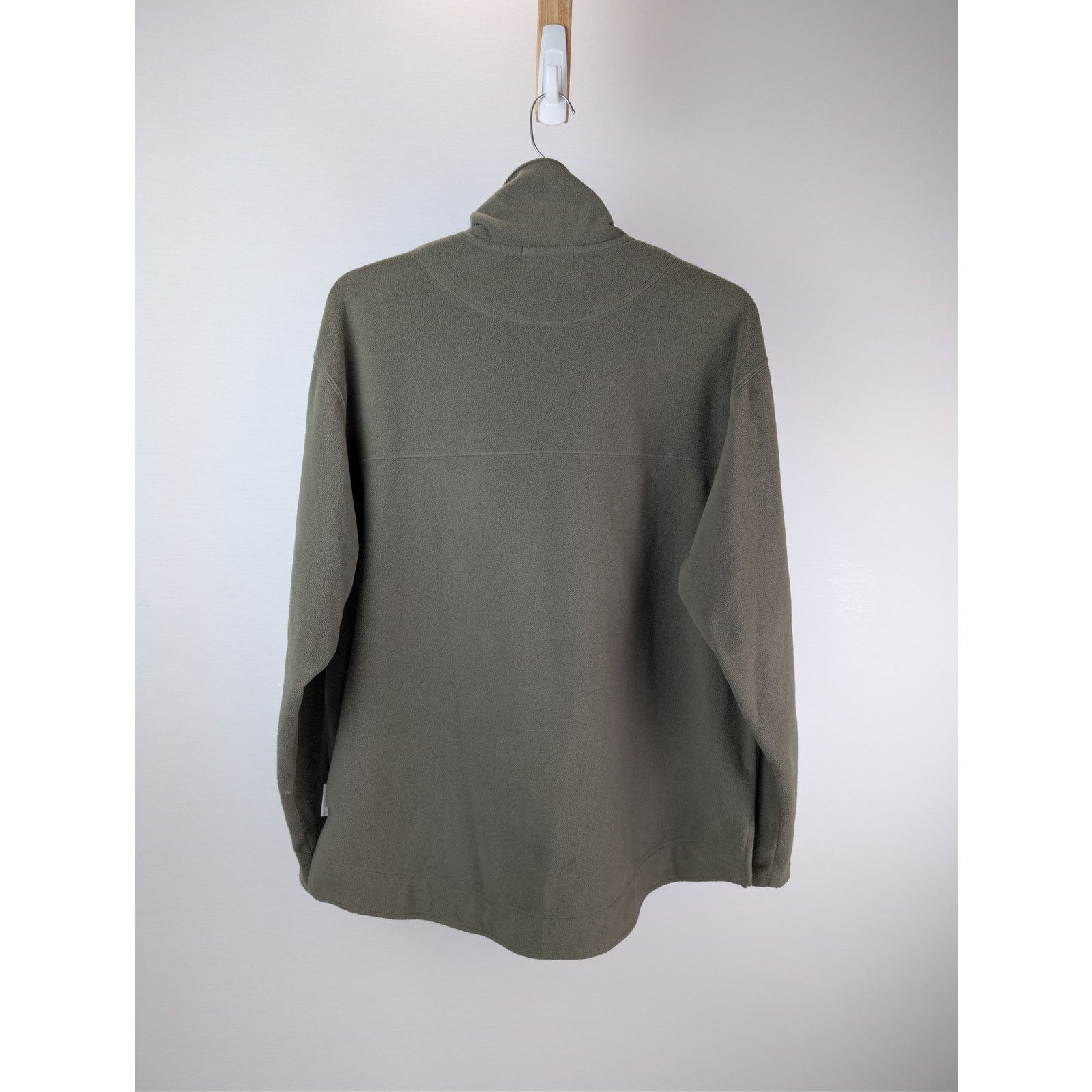 Ermenegildo Zegna o1rshd1 CC20 Mens Large Green Fleece Sport Jacket in Grey Size US L / EU 52-54 / 3 - 9 Thumbnail