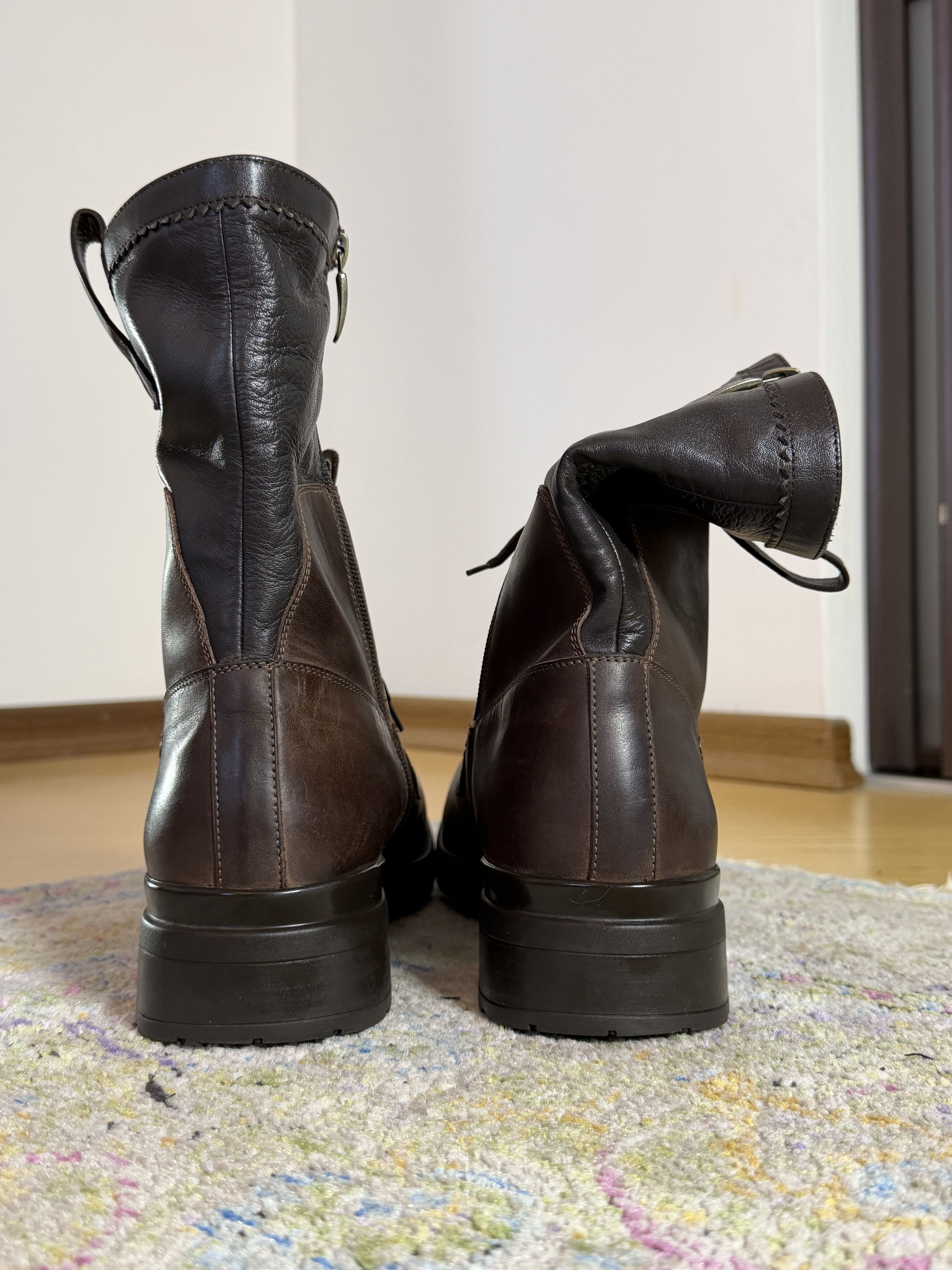 Paciotti Cesare Paciotti 4US Brown Leather Boots 44IT Size US 11 / EU 44 - 5 Thumbnail