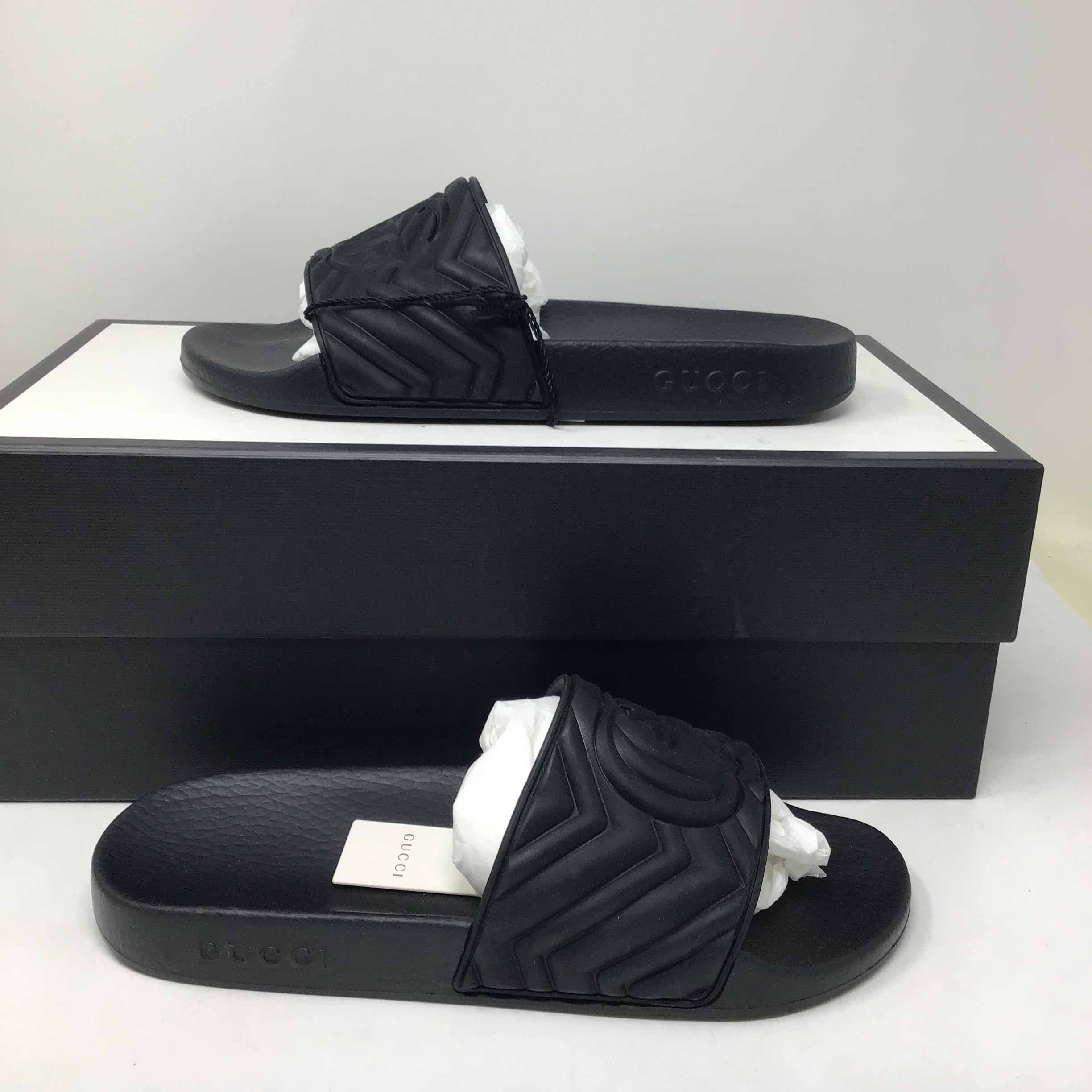 Gucci Gucci `rhein Gg` Open Slides Size UK 10 | Grailed