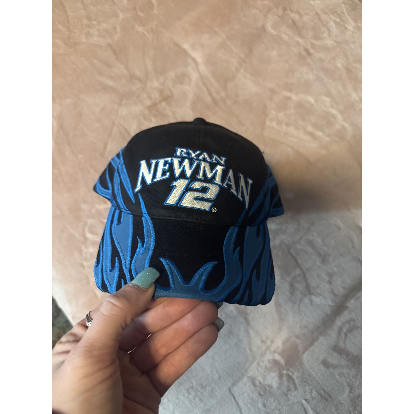 Team Cozy Vintage 2000s NASCAR Ryan Newman Car 12 Team Penske Cap Size ONE SIZE - 11 Thumbnail