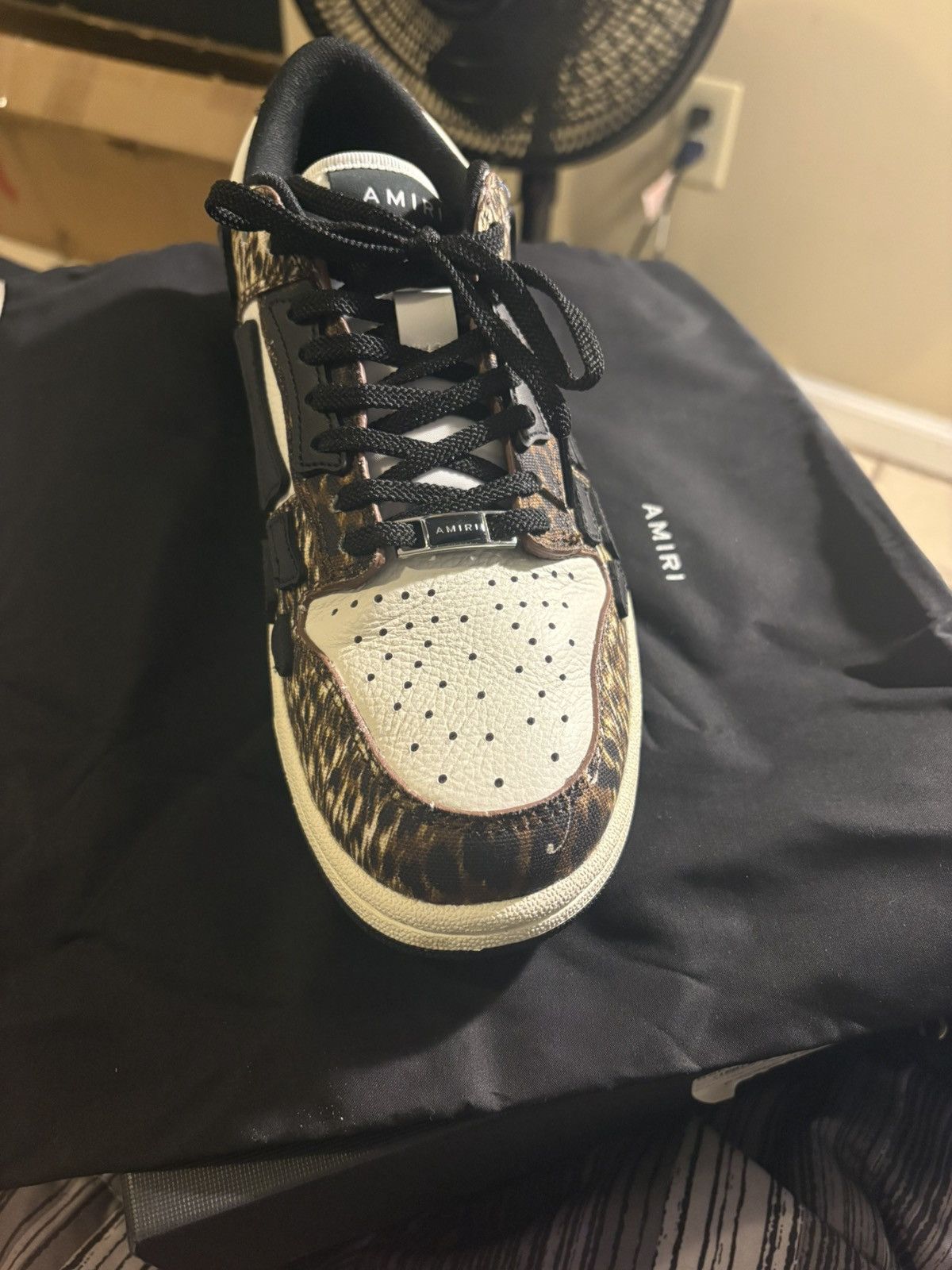 Amiri Amiri Skelton Top Low Sneakers Size US 8 / EU 41 - 1 Thumbnail