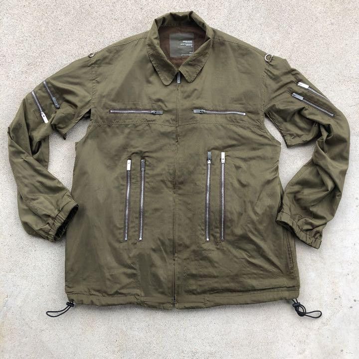 Undercover UNDERCOVER MELTING POT Period Nylon Jacket Khaki M Size US M / EU 48-50 / 2 - 2 Thumbnail