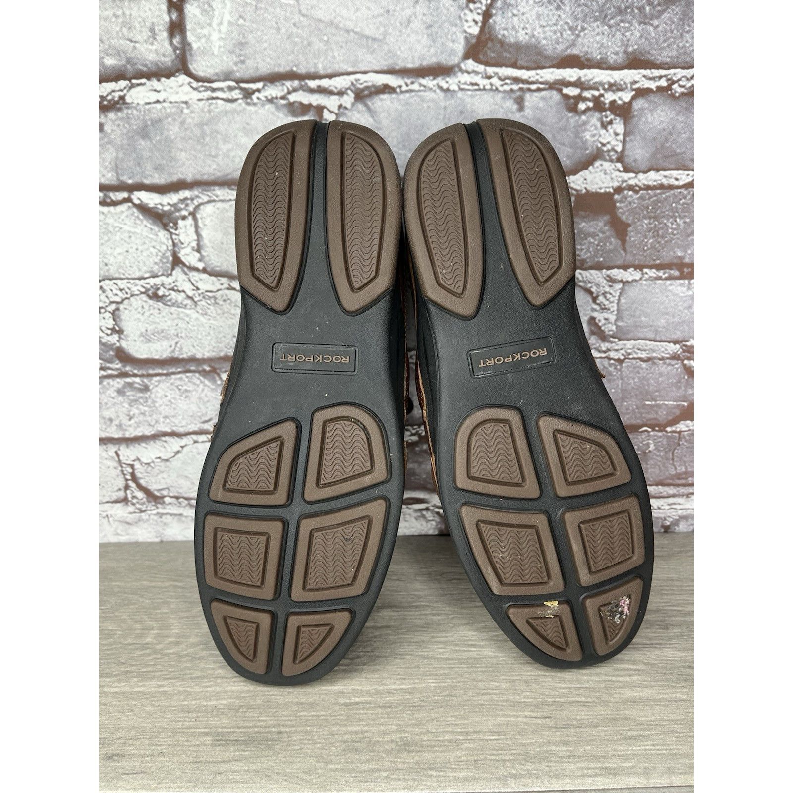 Rockport Rockport K52456 Brown Leather Casual Lace Up Casual Sneakers Size US 9 / EU 42 - 8 Thumbnail