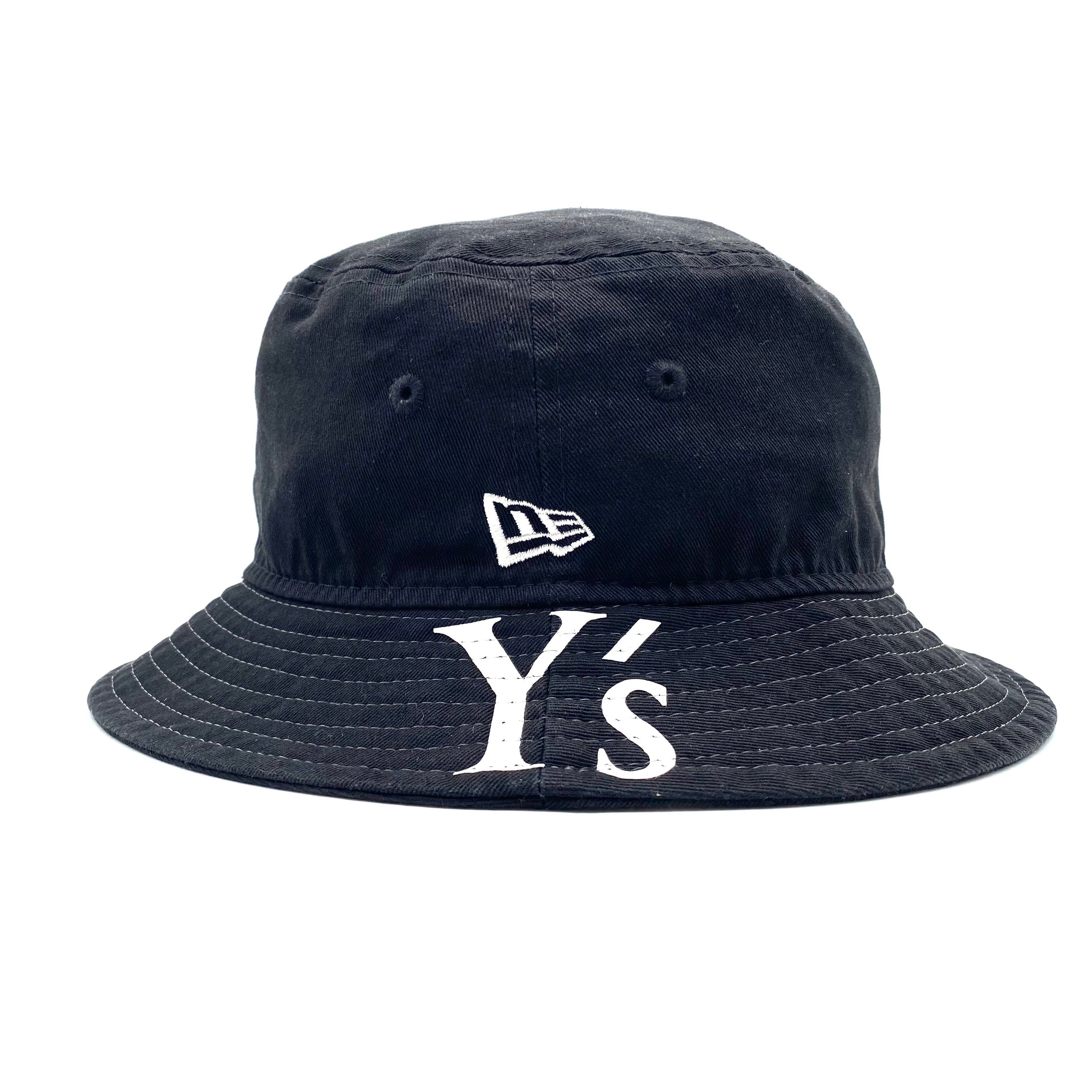 New Era × Yohji Yamamoto Ys Yohji Yamamoto × New Era Bucket Hat Black Size ONE SIZE - 1 Thumbnail