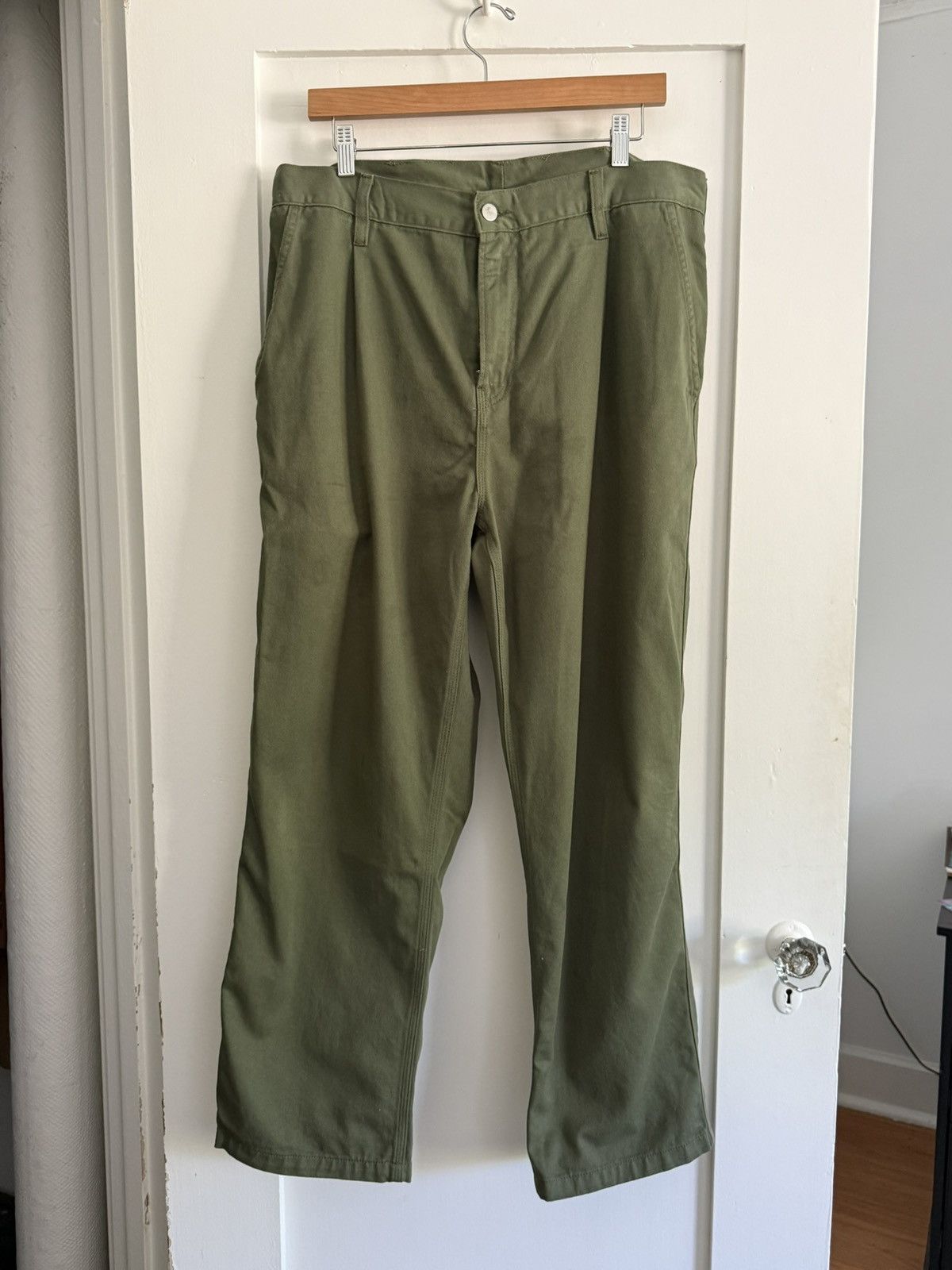 Carhartt Carhartt WIP Albert Pant in green Size US 34 / EU 50 - 1 Thumbnail