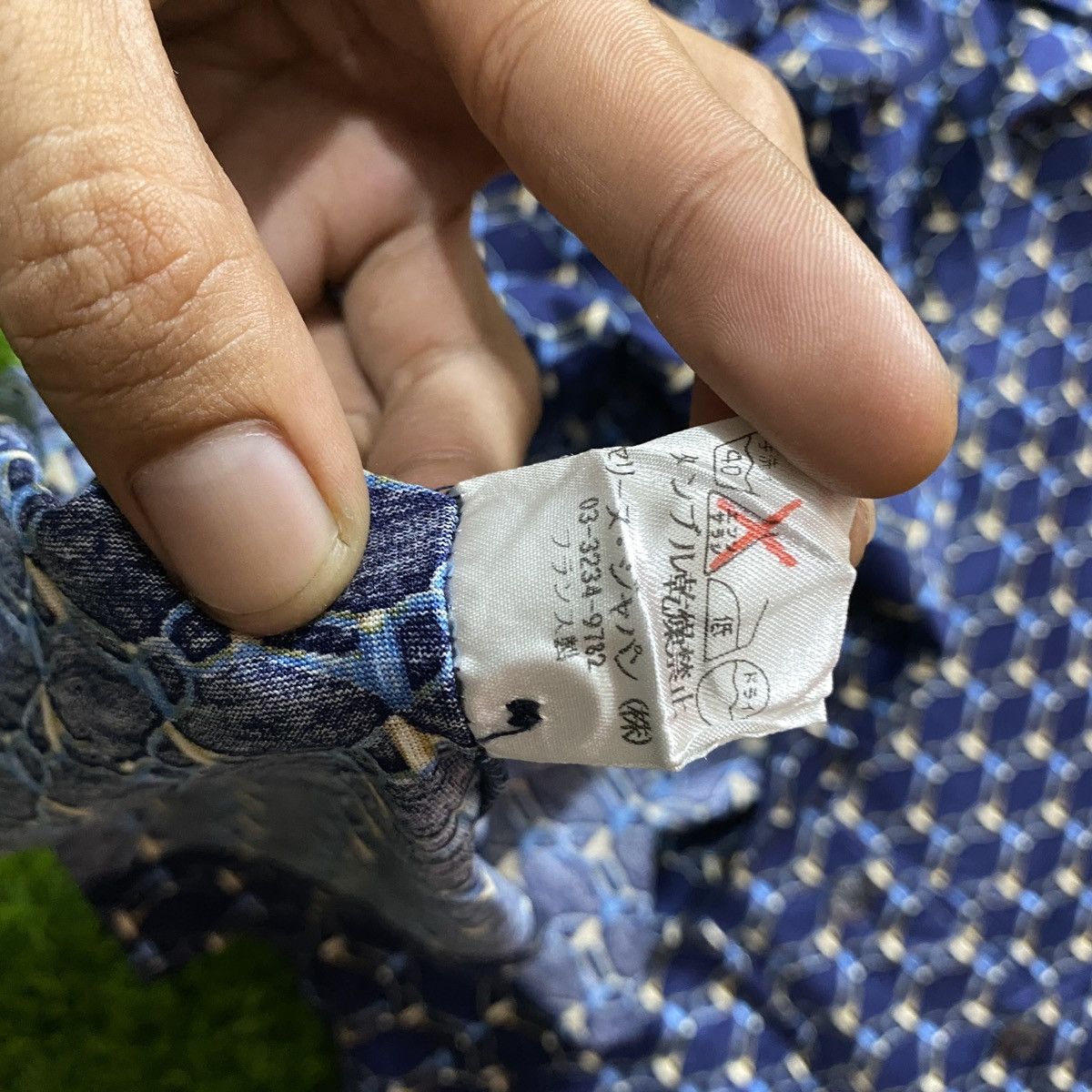 Celine Vintage Celine Monogram Full Print Polo Shirt Size US S / EU 44-46 / 1 - 10 Thumbnail