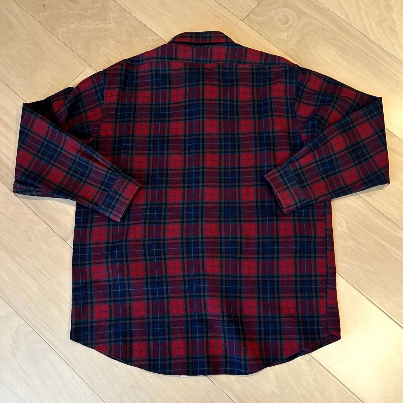Pendleton Vintage Pendleton Button Up Plaid Shirt - Mens Large Red & Blue Size US L / EU 52-54 / 3 - 6 Thumbnail