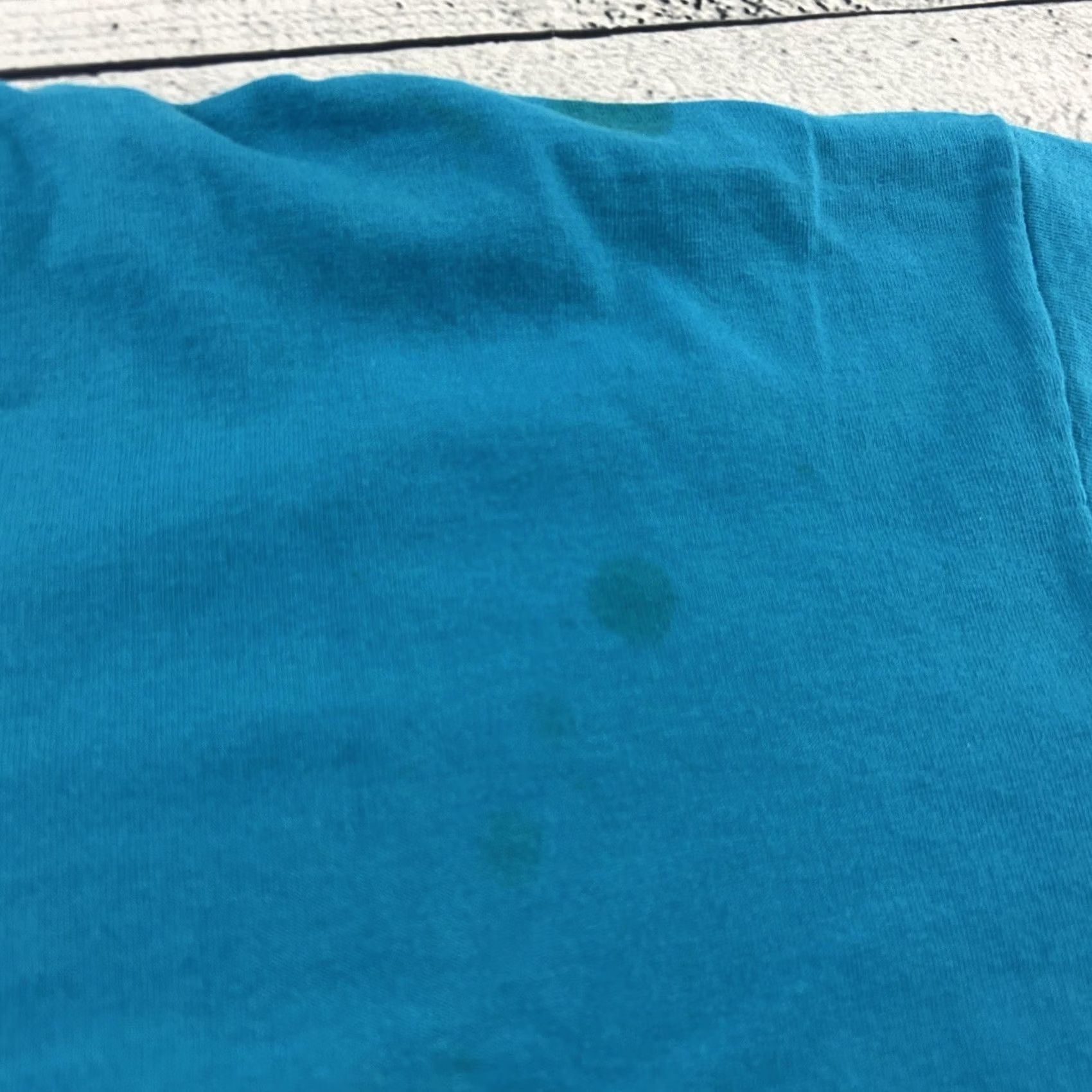 Fruit Of The Loom VINTAGE Fruit Of The Loom Short Sleeve T Shirt Mens 3XL Blue Size US XXL / EU 58 / 5 - 3 Thumbnail