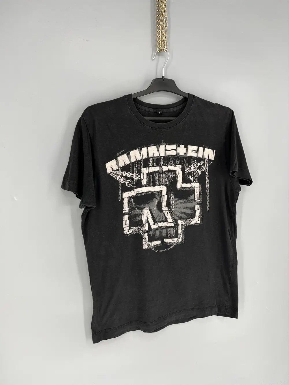 Band Tees Vintage Y2K Rammstein Horror Print Band Rock Streetwear Size US L / EU 52-54 / 3 - 2 Thumbnail