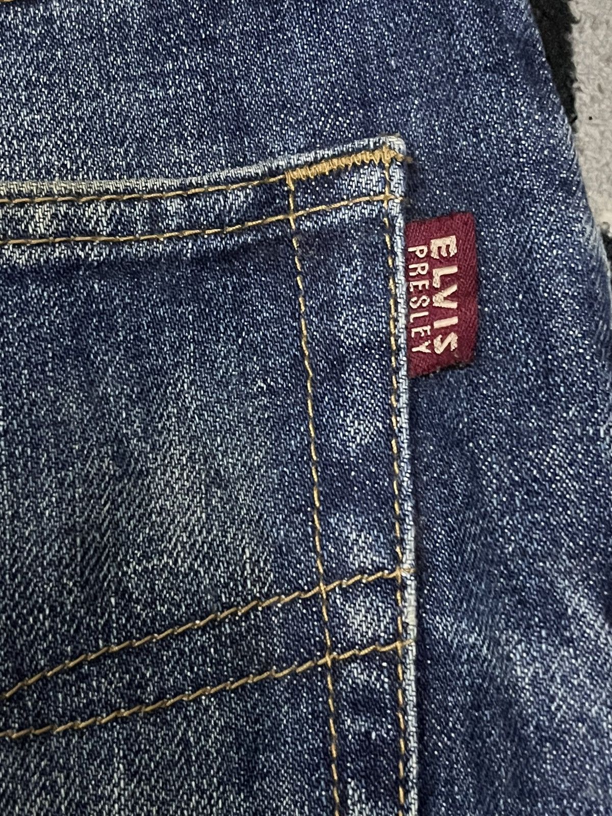 Beauty Beast Vintage Elvis Presley Baggy Denim Size US 34 / EU 50 - 8 Thumbnail