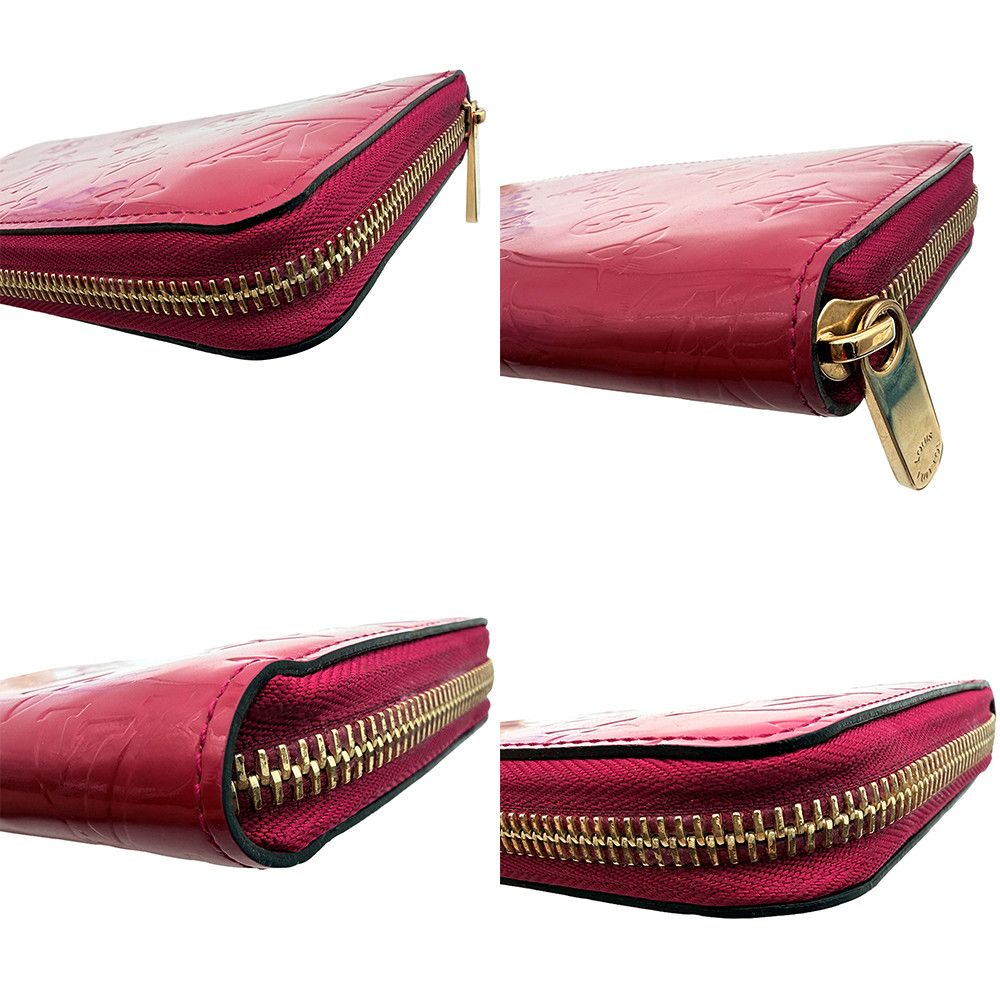 Louis Vuitton Louis Vuitton Patent Leather Wallet Rose-Red Size ONE SIZE - 5 Thumbnail