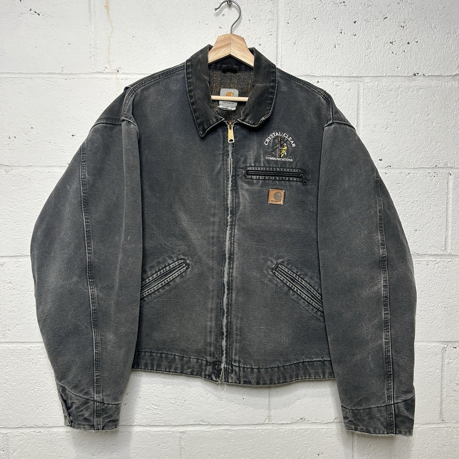 Carhartt Vintage Carhartt Blanket-Lined Detroit Jacket “Petrol” J97 Size US XXL / EU 58 / 5 - 1 Thumbnail