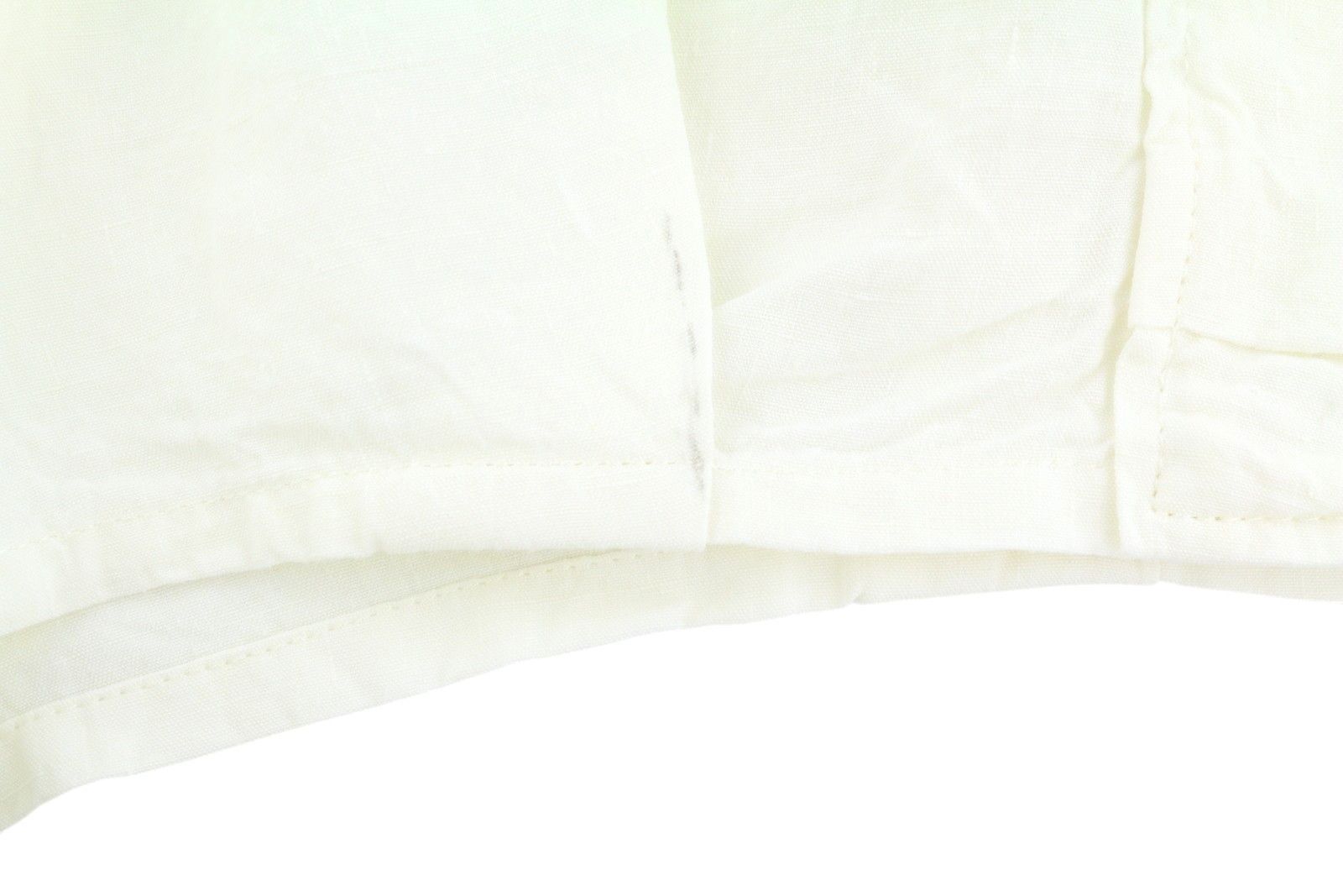 R13 BUBBLE SKORT 28 White Linen Patch Shorts 90036 Size 28" / US 6 / IT 42 - 11 Thumbnail