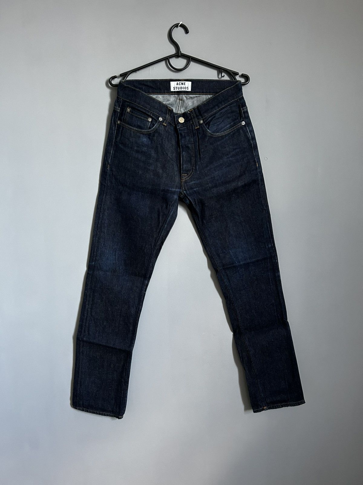 Acne Studios × Vintage Acne Studios Jeans Mens Black Slim Size 31/32 Size US 31 - 1 Thumbnail