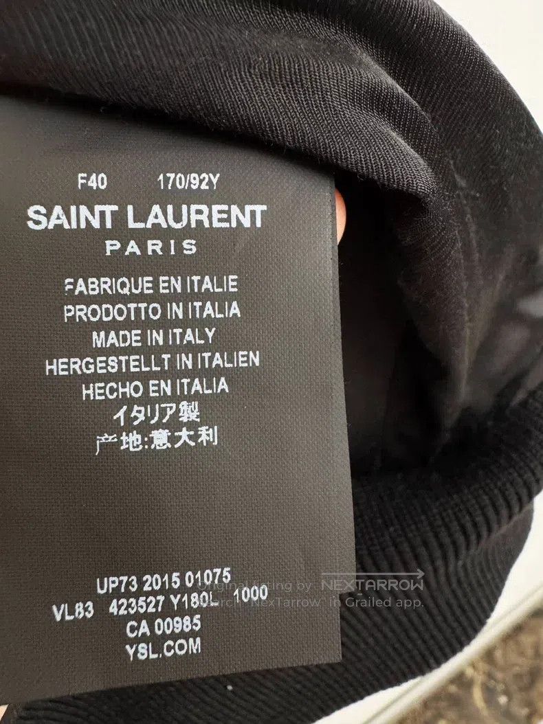 Saint Laurent Paris Saint Laurent Paris Baseball Jacket Size S / US 4 / IT 40 - 6 Thumbnail