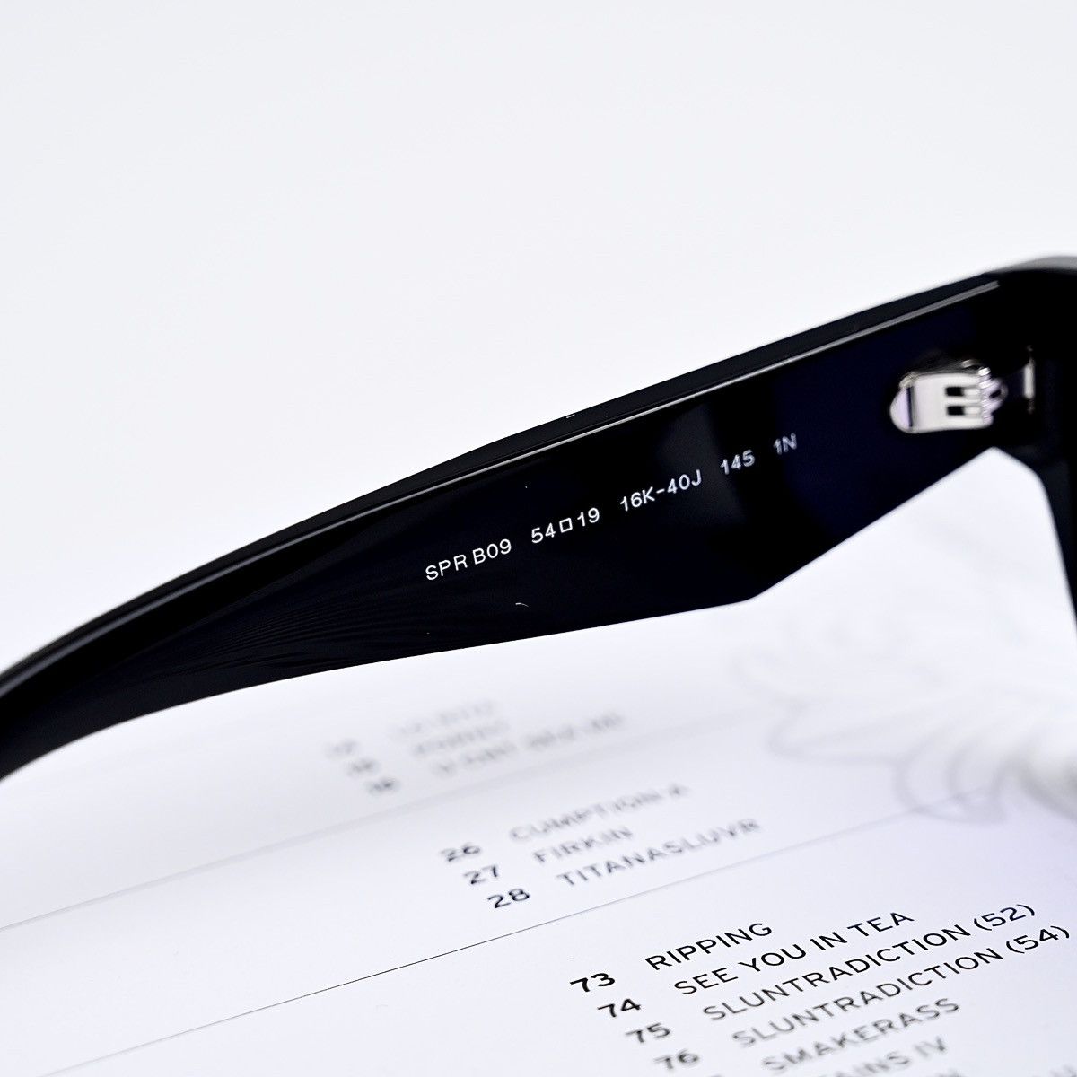 Prada PRADA 0PR B09S SUNGLASSES Size ONE SIZE - 7 Thumbnail