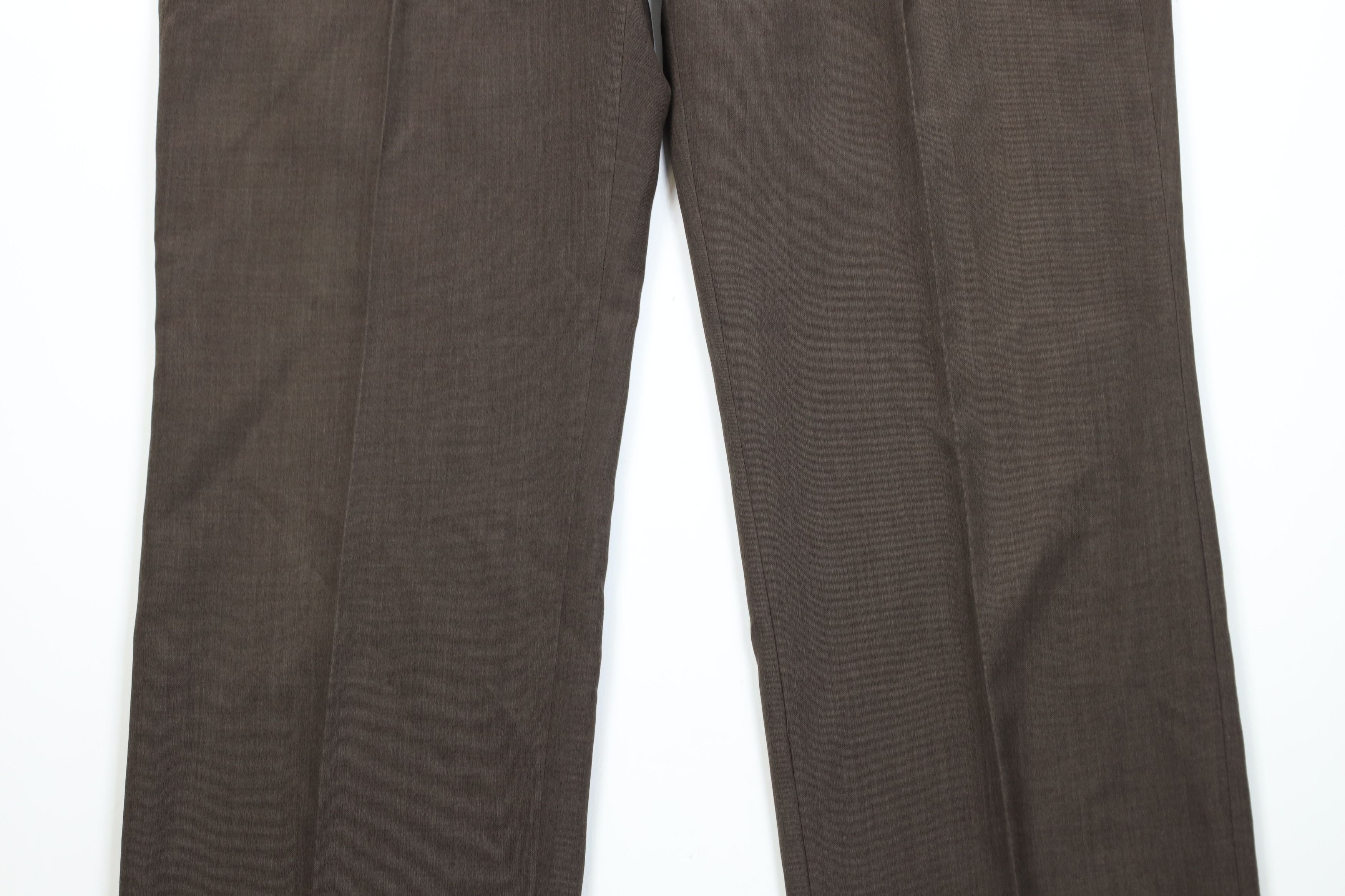 Vintage Vintage 70s Streetwear Wool Blend Wide Leg Chino Pants USA Size US 38 / EU 54 - 3 Thumbnail
