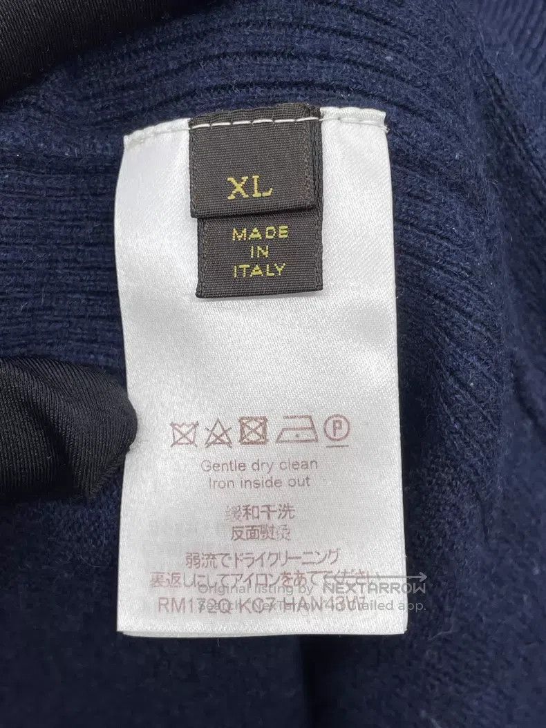 Louis Vuitton Louis Vuitton Navy cashmere sweater Size US XL / EU 56 / 4 - 7 Thumbnail