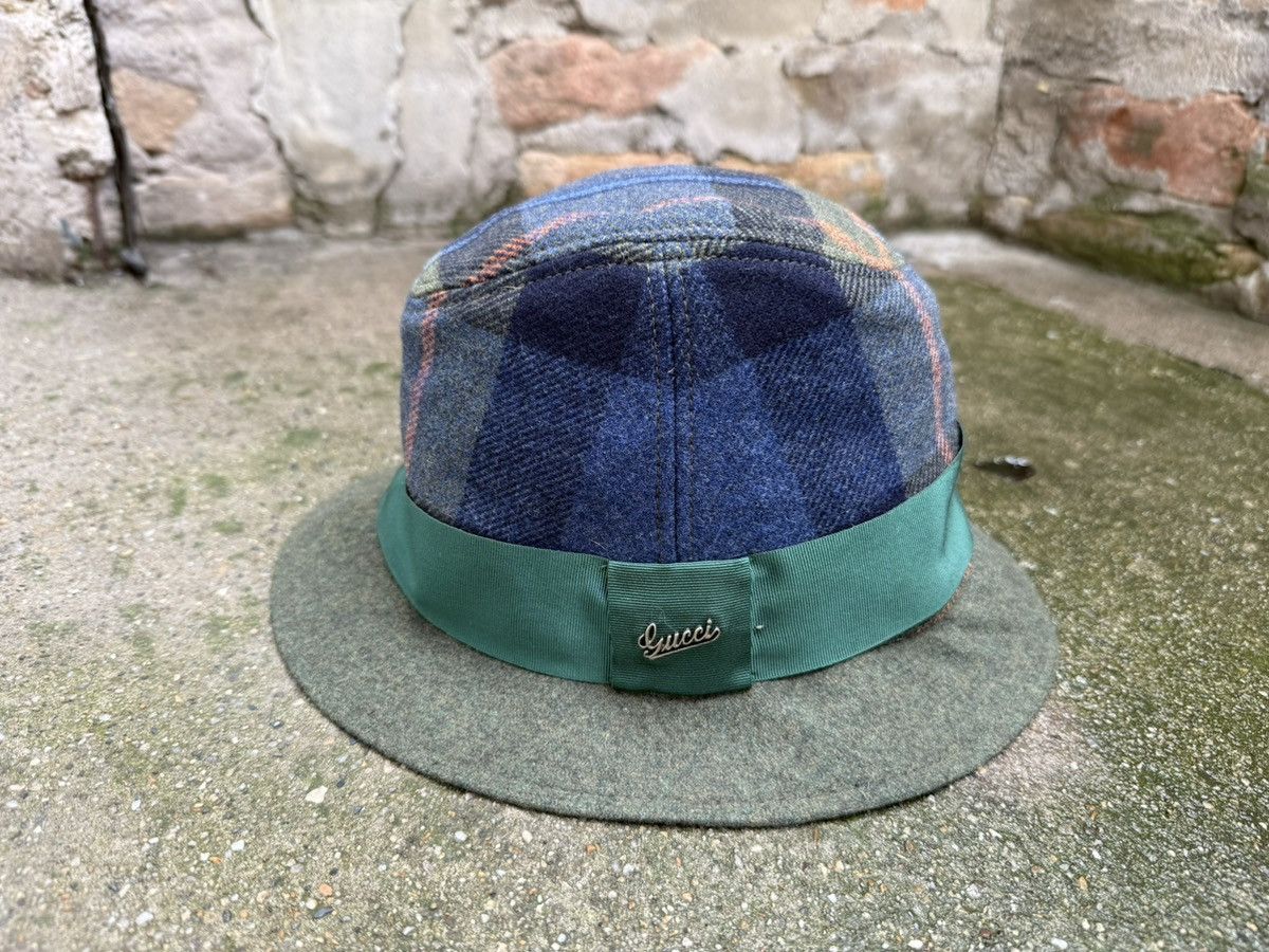Gucci ✨Gucci✨ Flannel Hat Size Small (100% Wool) Size ONE SIZE - 1 Thumbnail