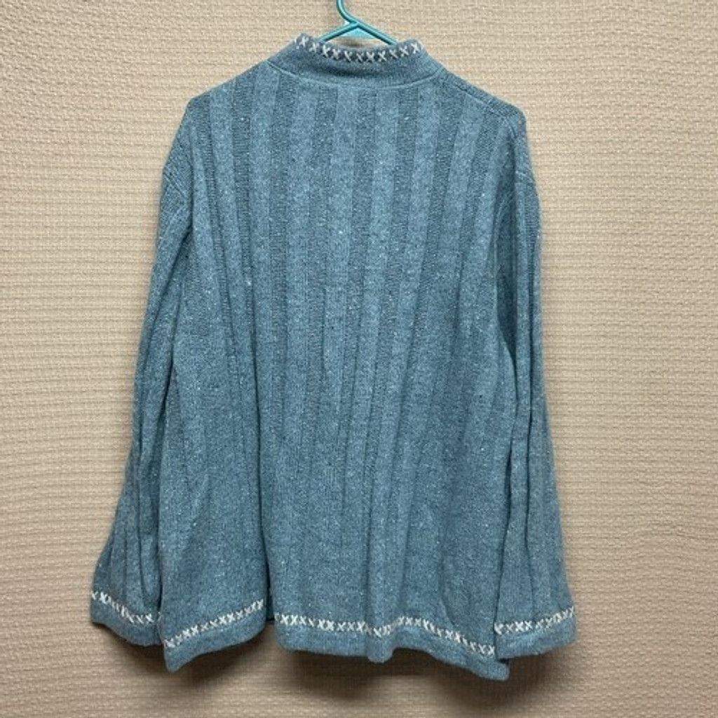 Woolrich Woolen Mills Woolrich Aquifer Heather Zip MockNeck Sweater Women Size 2XL Size XXL / US 16-18 / IT 52-54 - 9 Thumbnail
