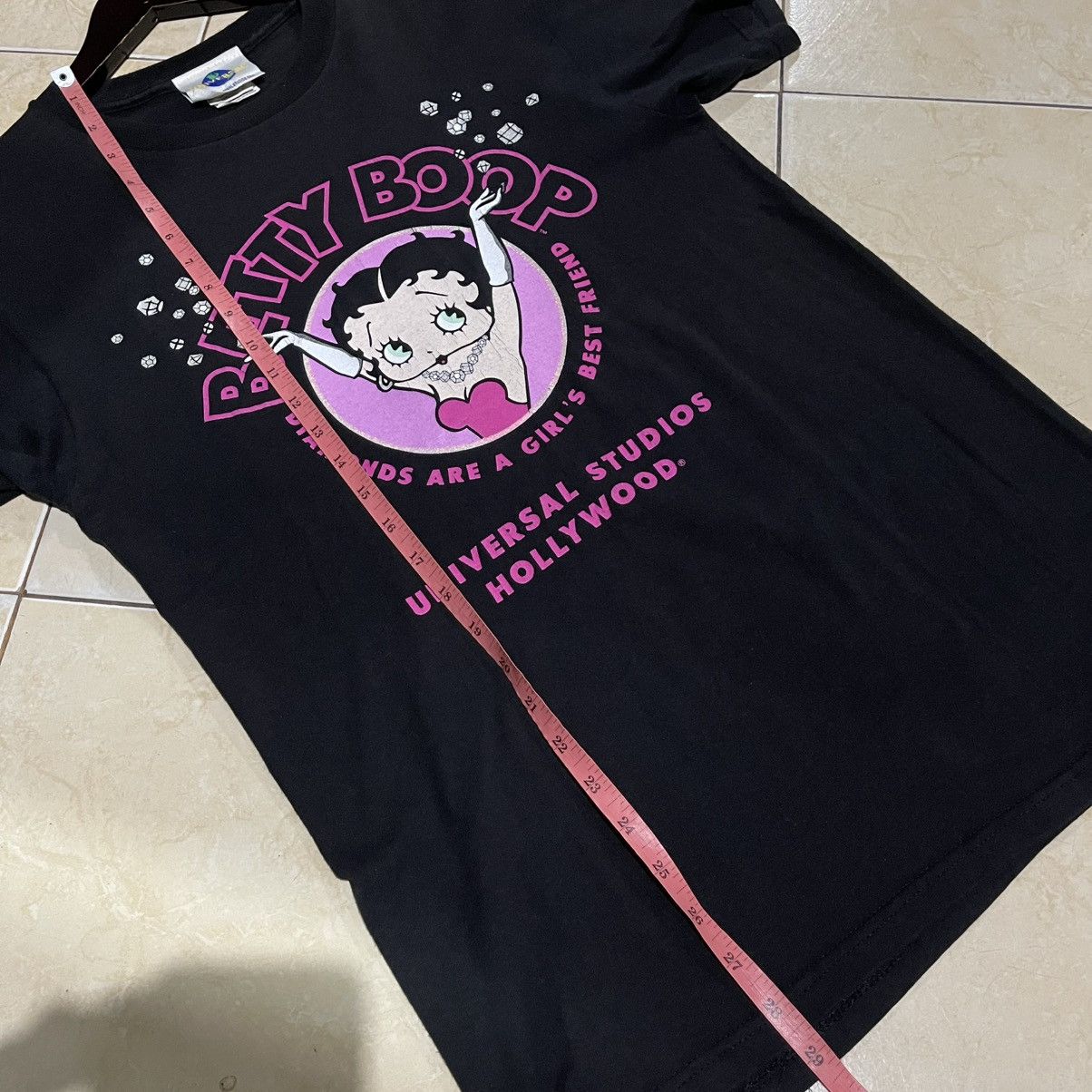 Vintage Vintage betty boop diamond are a girl’s best friends tee Size US S / EU 44-46 / 1 - 8 Thumbnail