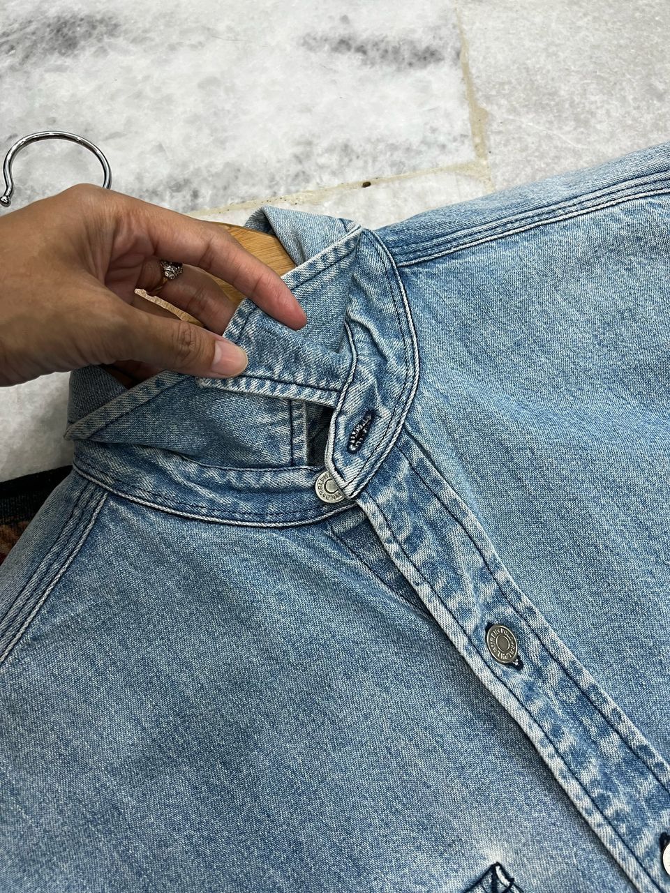 Polo Ralph Lauren × RRL Ralph Lauren Vintage Polo Country Ralph Lauren Denim Shirt Size US S / EU 44-46 / 1 - 6 Thumbnail