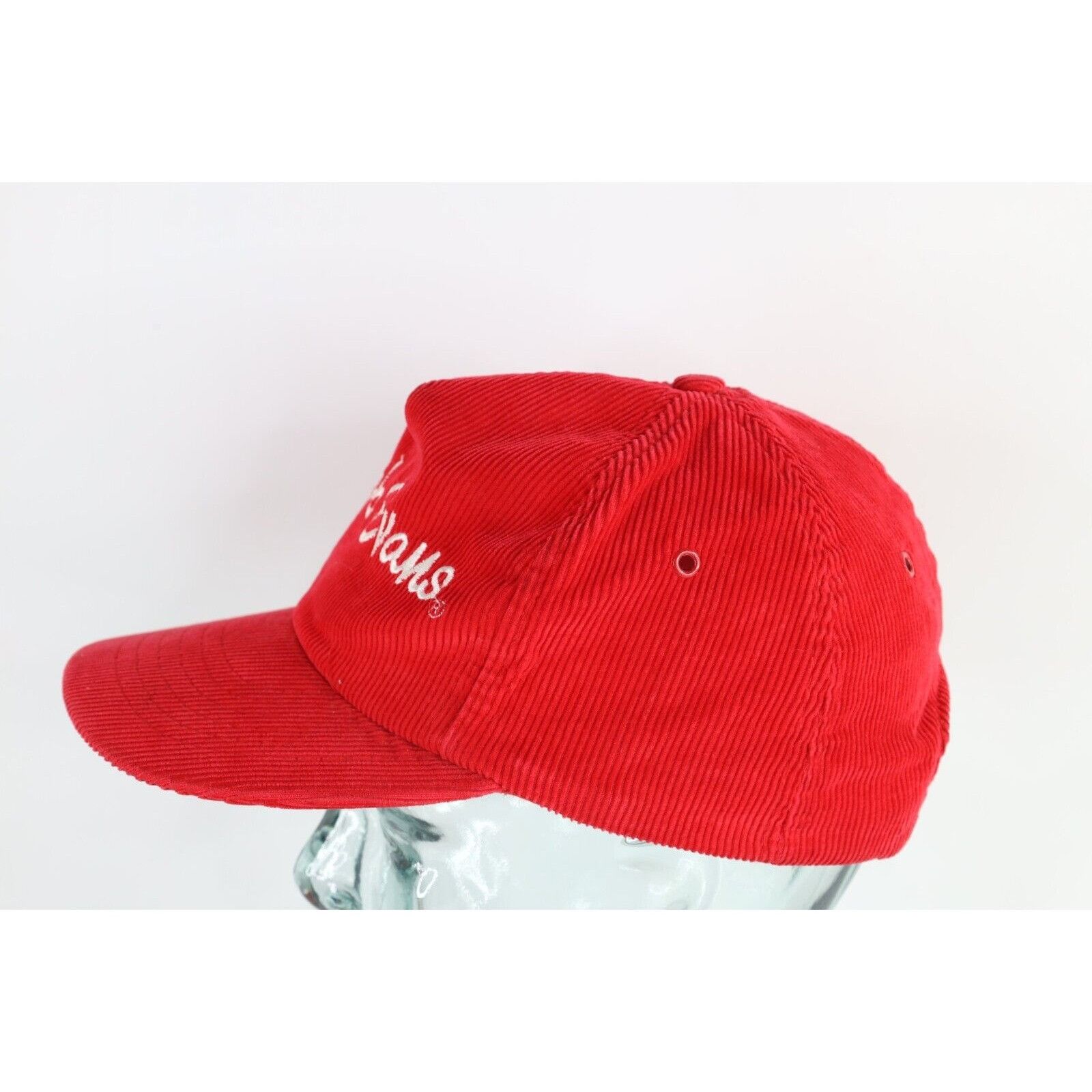 Vintage Vintage 90s Streetwear Faded Bob Evans Corduroy Hat Size ONE SIZE - 4 Thumbnail