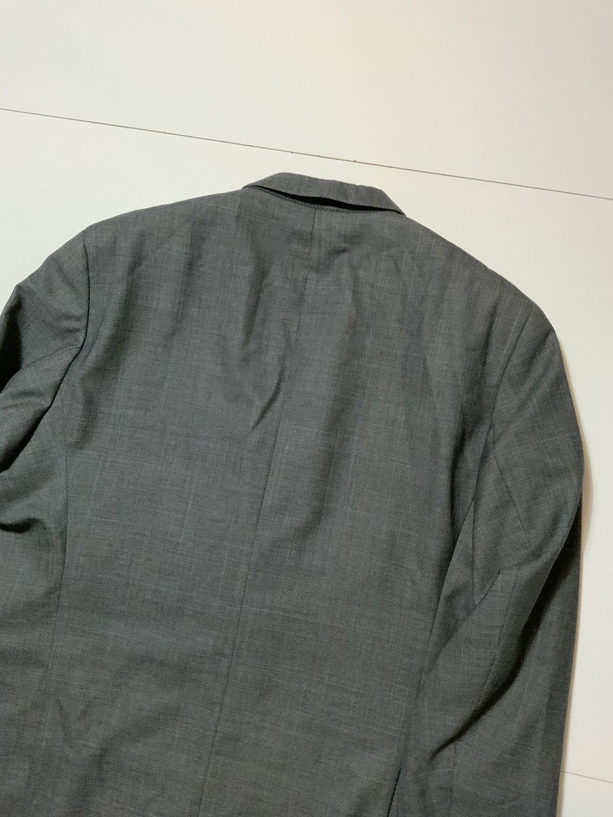 Designer Oliver Wicks 100 Year Wool Double Breasted Blazer Jacket Size 52R - 7 Thumbnail