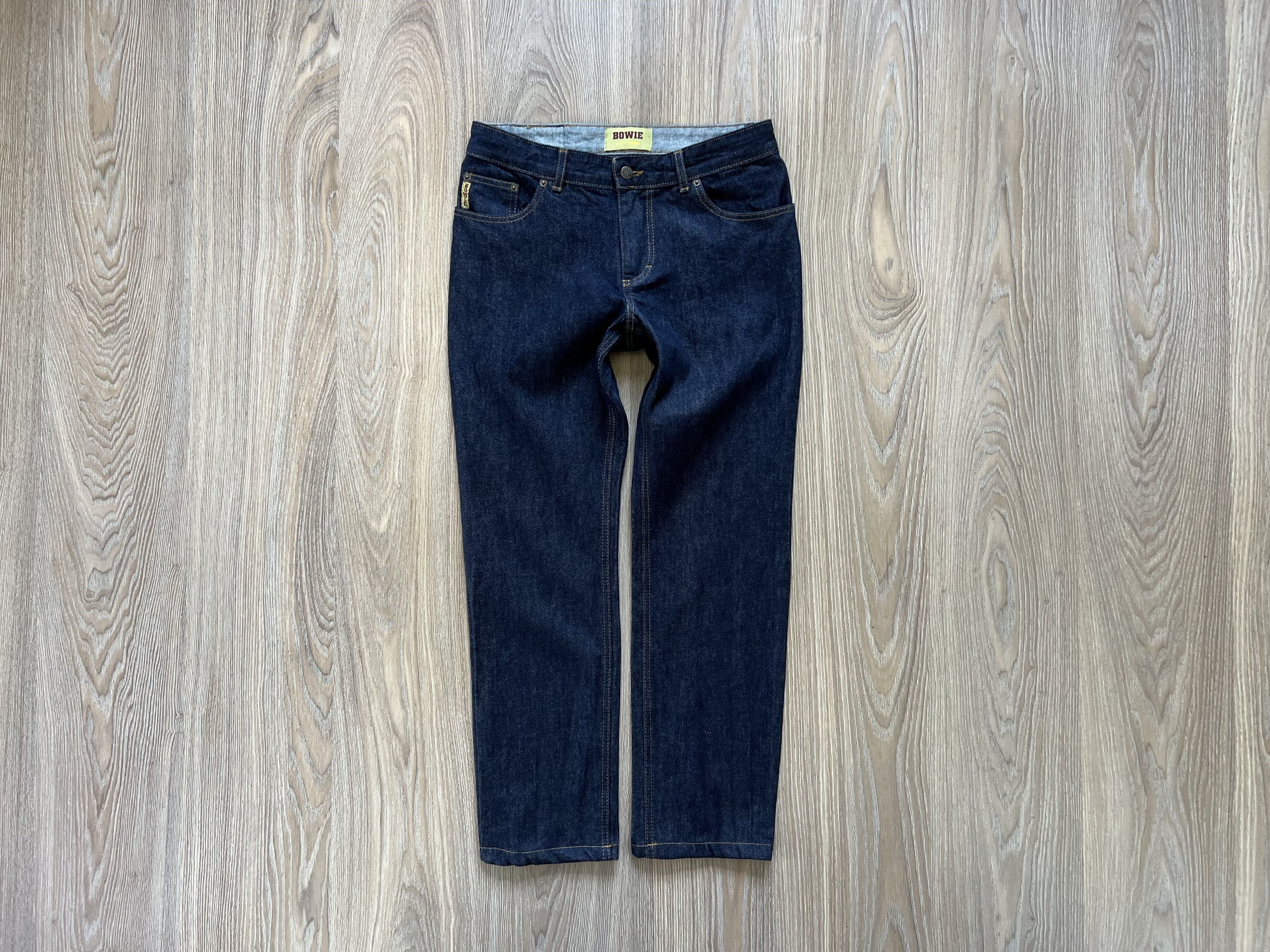 image of Denime x Jean Bowie Jeanswear Vintage Jeans in Blue, Men's (Size 30)