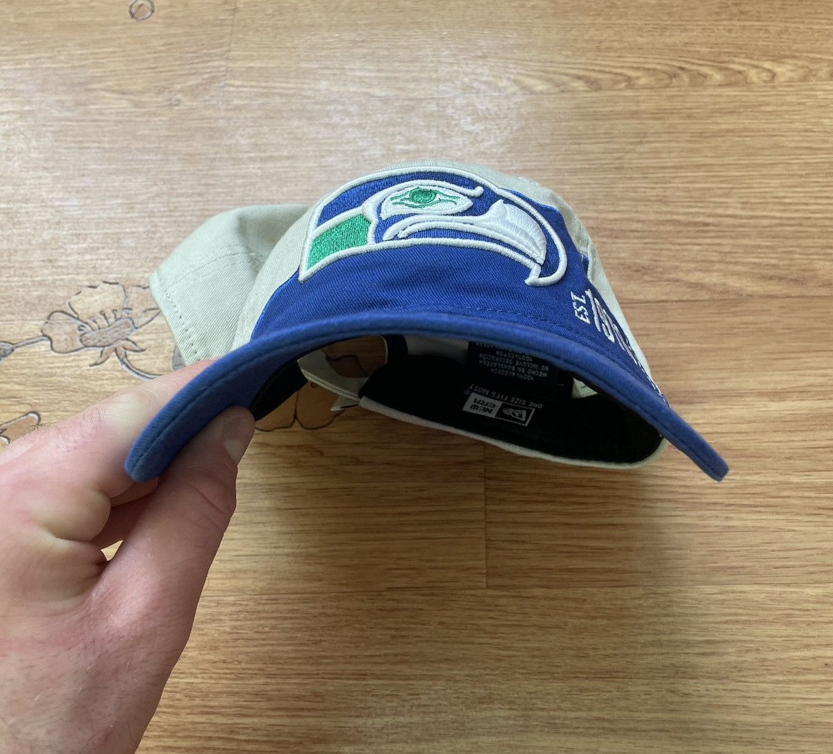 New Era New Era Seattle Seahawks NFL snapback Baseball hat Size ONE SIZE - 17 Thumbnail