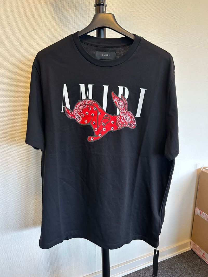 Amiri Amiri CNY Rabbit Logo T-Shirt | Grailed