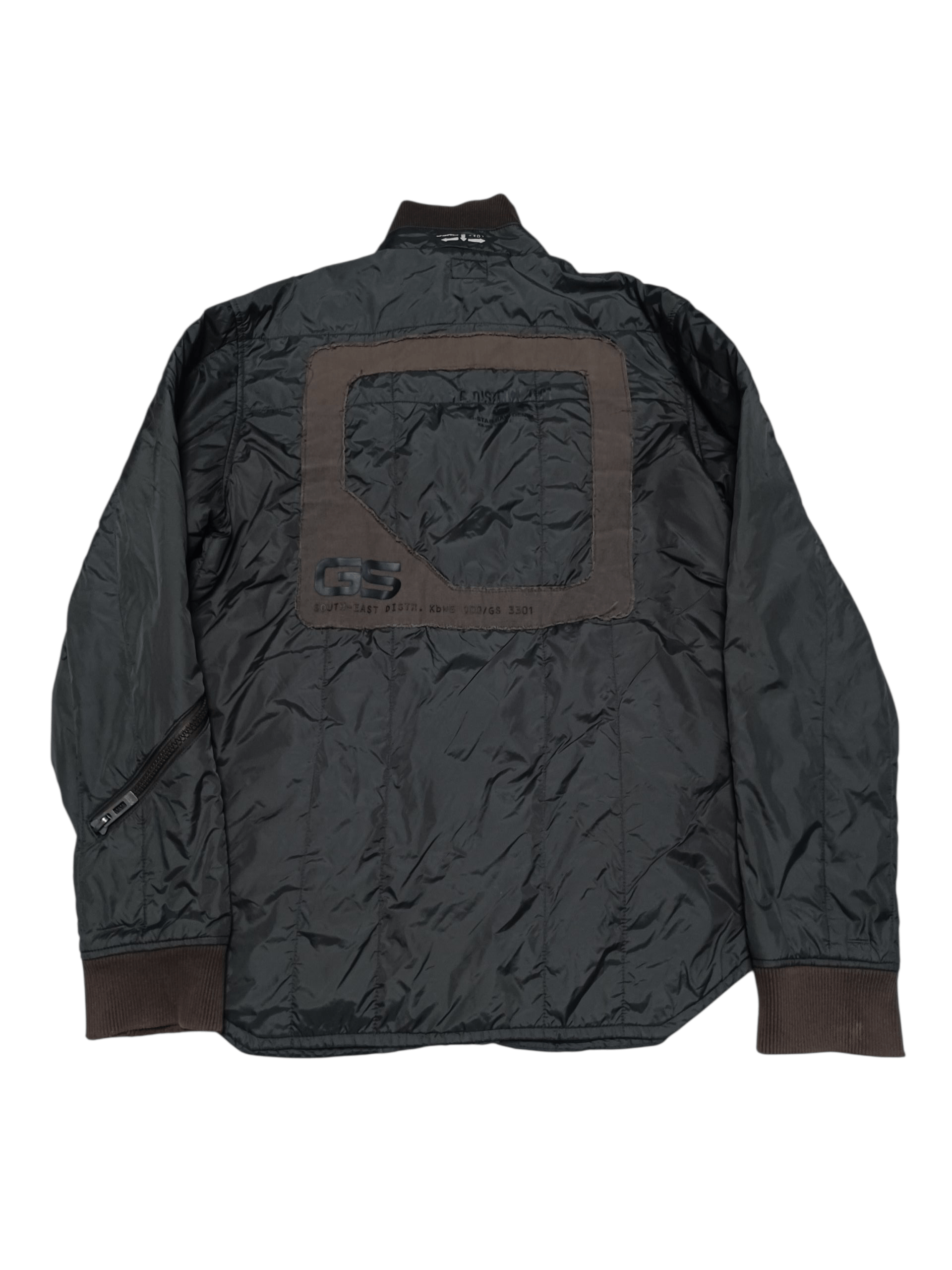 G-Star G STAR 3301 VINTAGE NYLON BOG LOGO AVANT GARDE JACKET Size US XXL / EU 58 / 5 - 2 Thumbnail