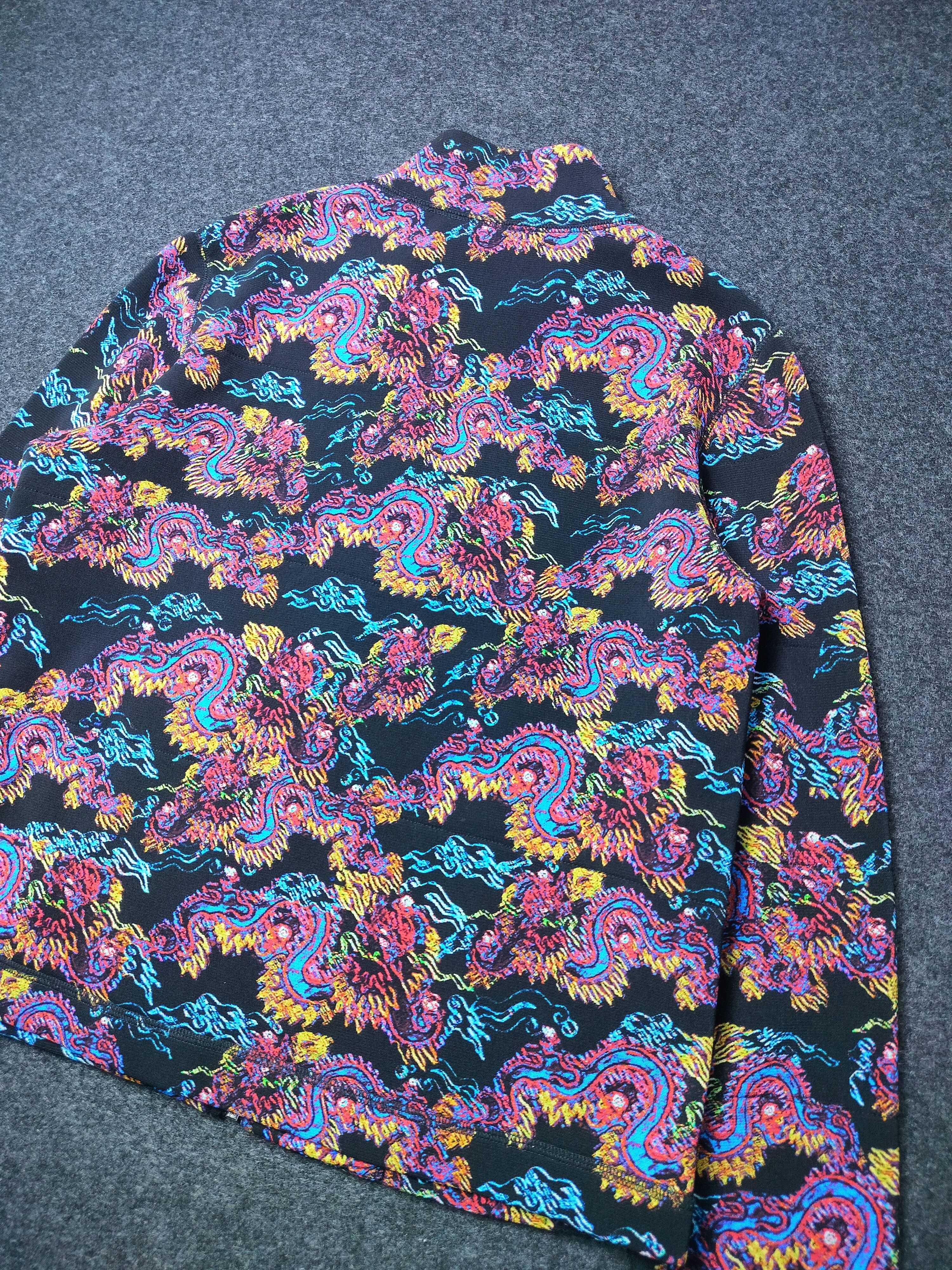 Vivienne Tam Rare Vivienne Tam Dragon All Over Print Zip Up Jacket Size M / US 6-8 / IT 42-44 - 10 Thumbnail