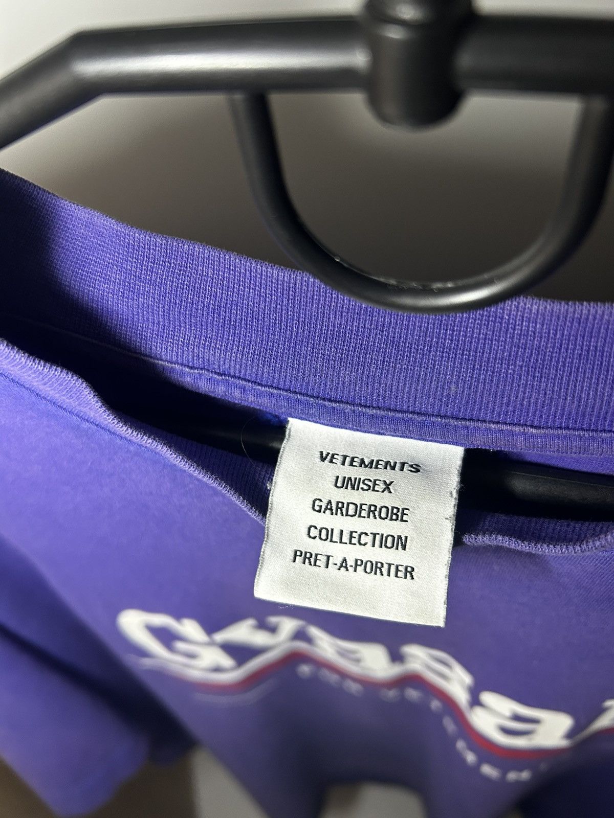 Vetements Vetements t-shirt “Gvasalia For Vetements” Size US L / EU 52-54 / 3 - 4 Thumbnail