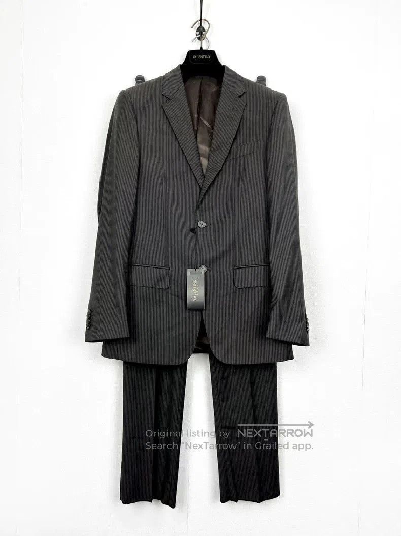 Valentino Valentino Men's Wool Suit Set. Size US M / EU 48-50 / 2 - 2 Thumbnail