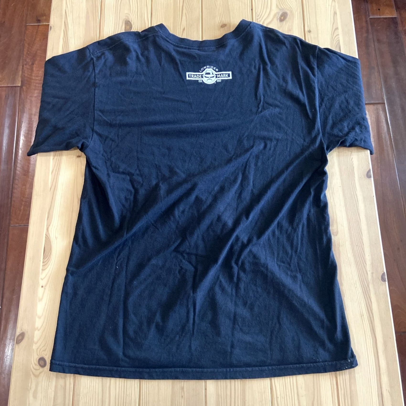 Vintage VINTAGE Lowrider Shirt XL Black 90s 00s Y2k Chicano Classic Car Tee Mens XL Short Sleeve Crew Neck Logo Vintage Cars Theme 90s Retro USA Class ic Size US XL / EU 56 / 4 - 6 Thumbnail