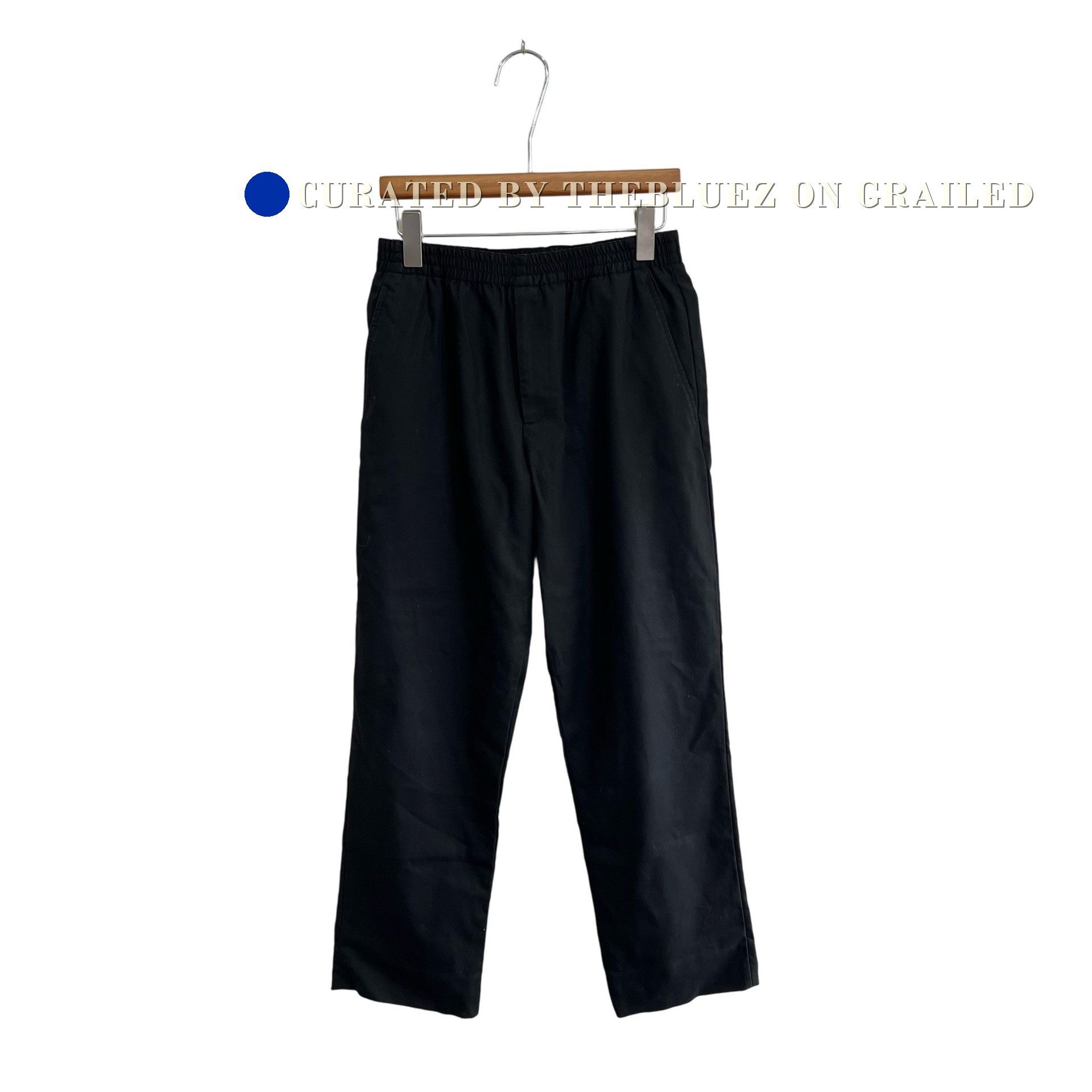 Dior Dior Black Embroidered Logo Trousers Size US 28 / EU 44 - 1 Thumbnail