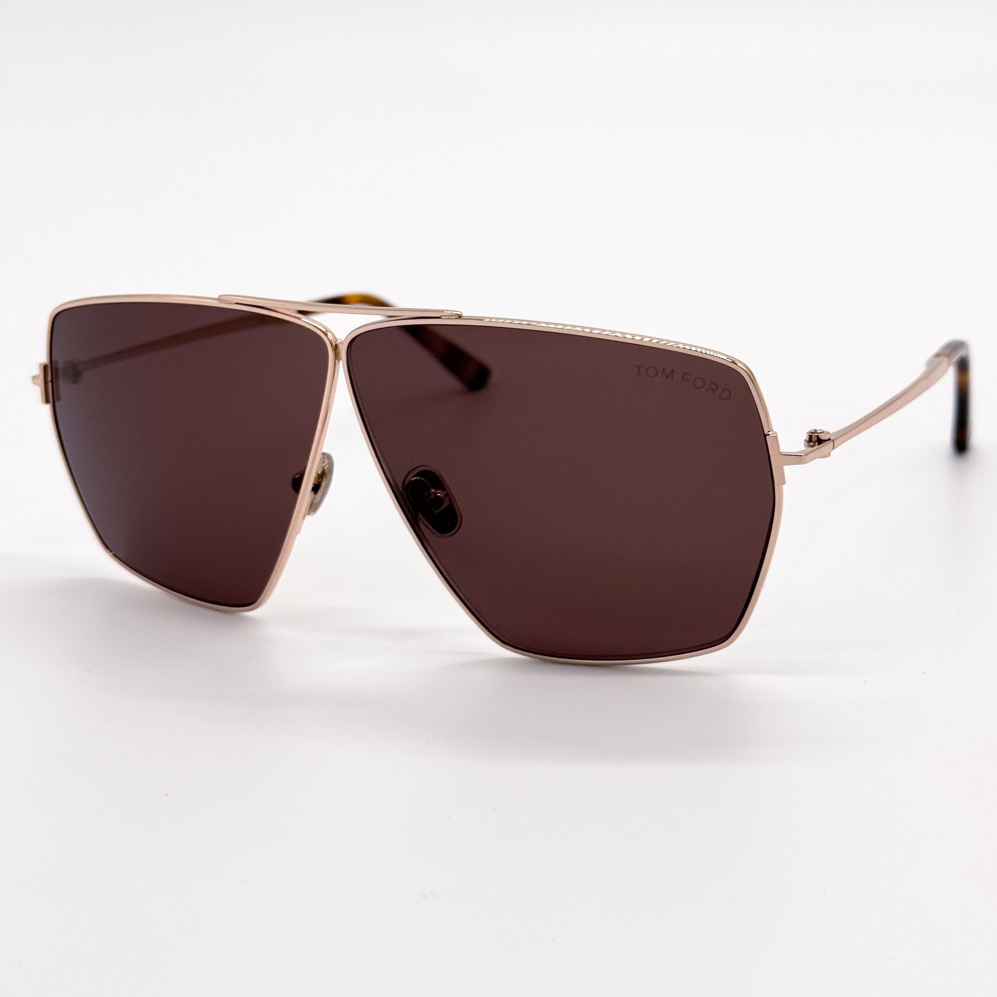 Tom Ford NEW TOM FORD SUNGLASSES TF1185 28E GOLD UNISEX FT1185 28E Size ONE SIZE - 2 Thumbnail