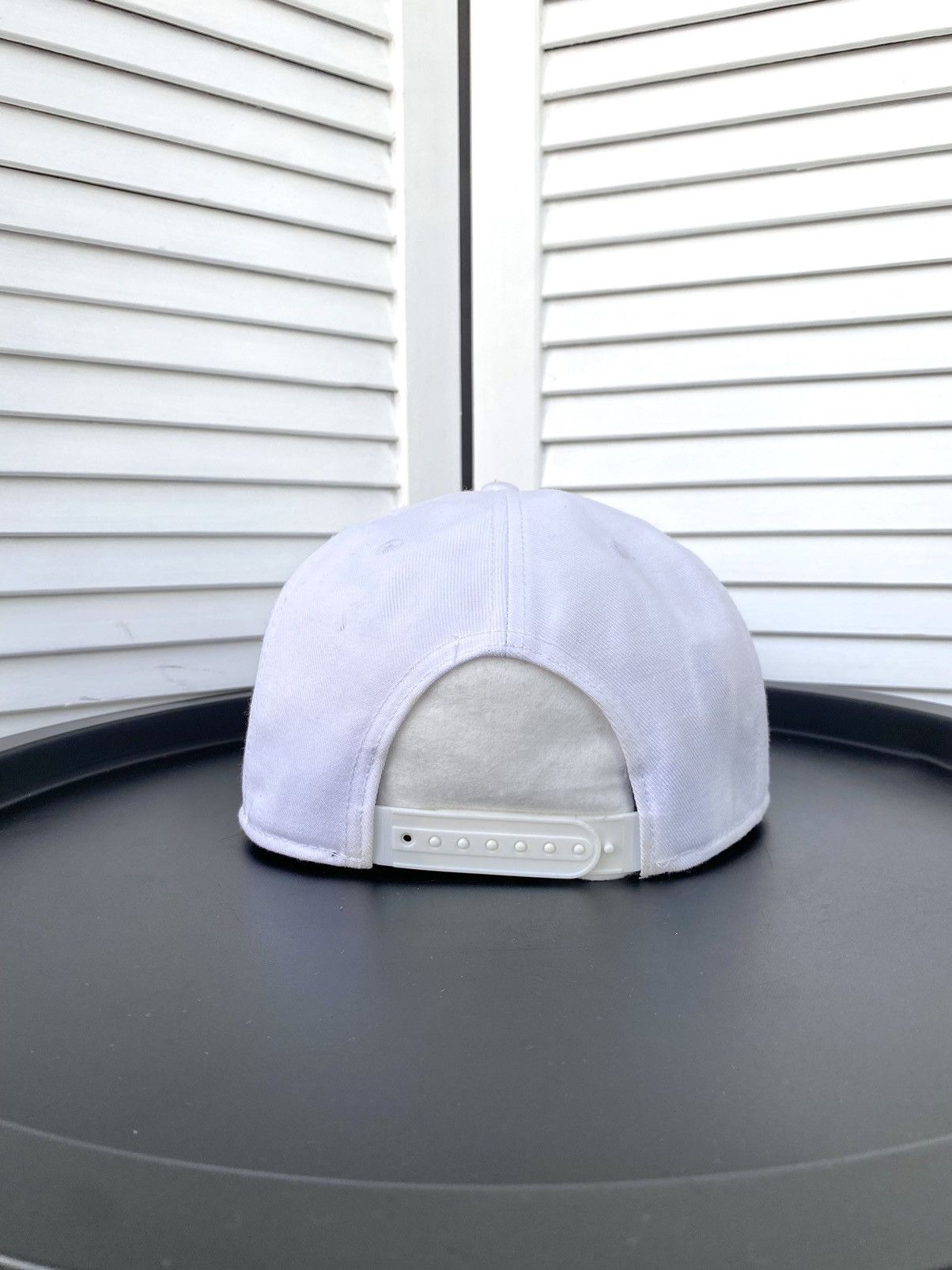 Nike Nike Pro Big Logo Swoosh Snapback 3D White Cap Hat Size ONE SIZE - 5 Thumbnail