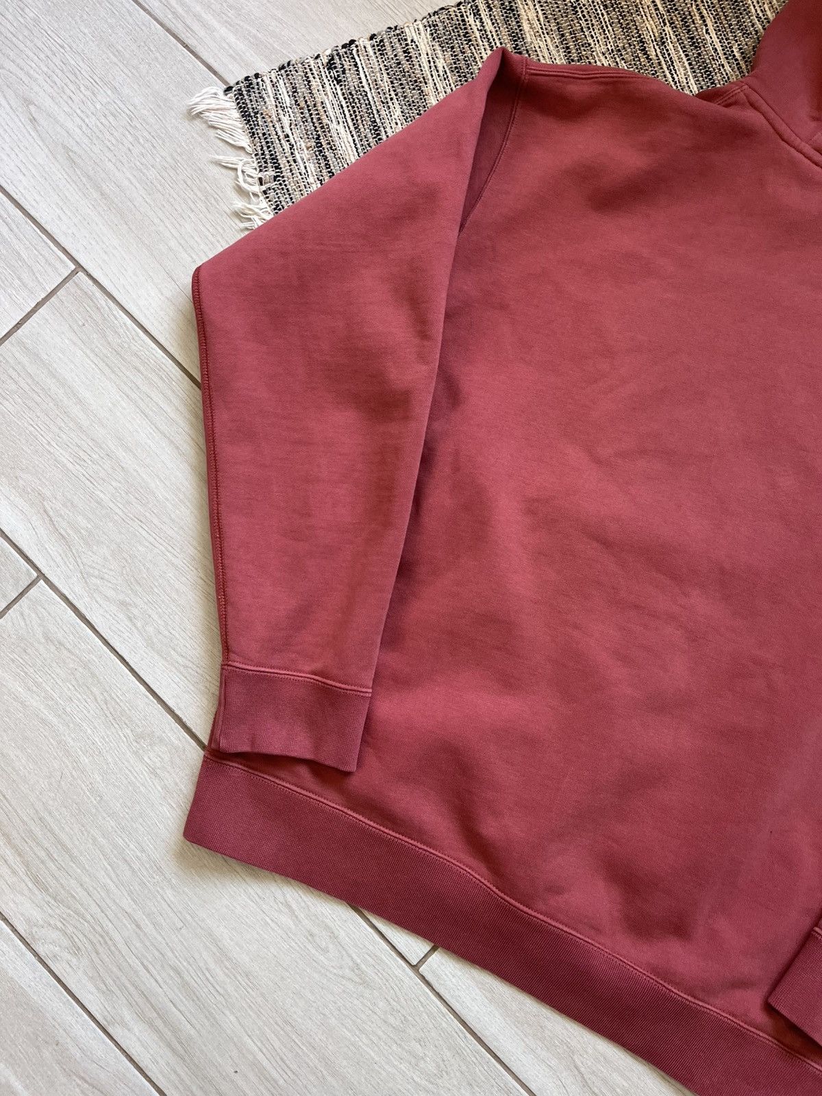 Nike × Vintage Nike Lab Fleece Hoodie Oversize Peach minimalistic logo Size US L / EU 52-54 / 3 - 10 Thumbnail