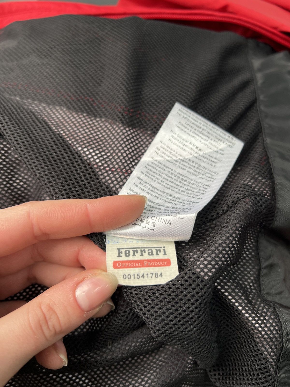 Ferrari Ferrari rain hood nylon jacket y2k style hype Size US S / EU 44-46 / 1 - 15 Thumbnail