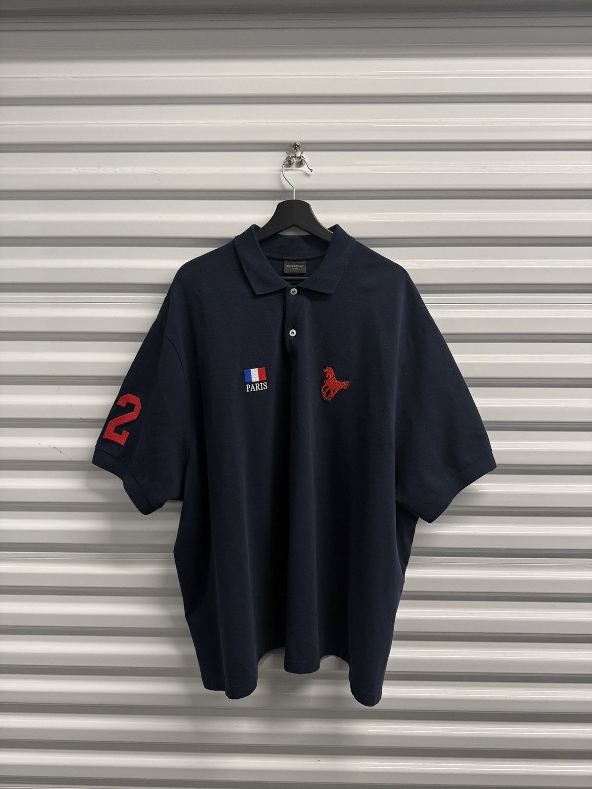 Balenciaga Balenciaga Polo Horse Paris Polo Shirts | Grailed