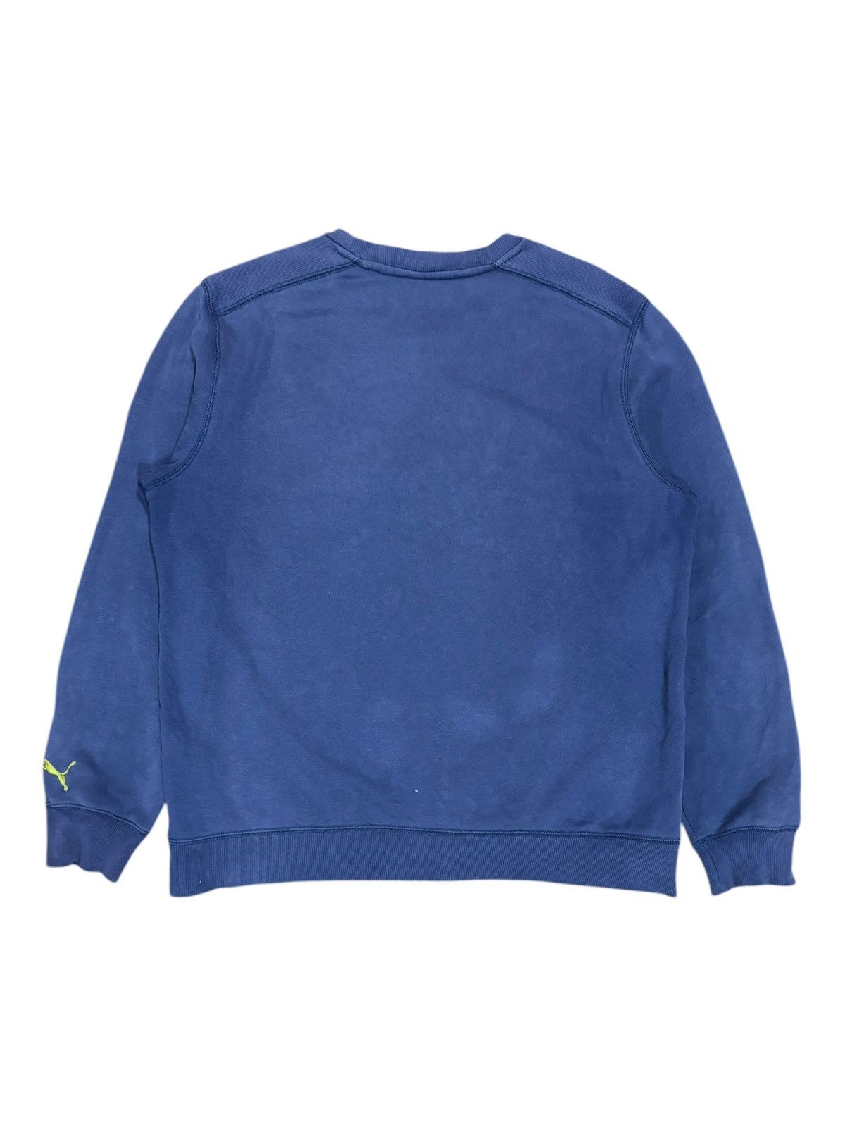 Puma × Vintage Vintage Y2k Puma Faded Big Logo Embroidered Sweatshirt Size US XL / EU 56 / 4 - 5 Thumbnail