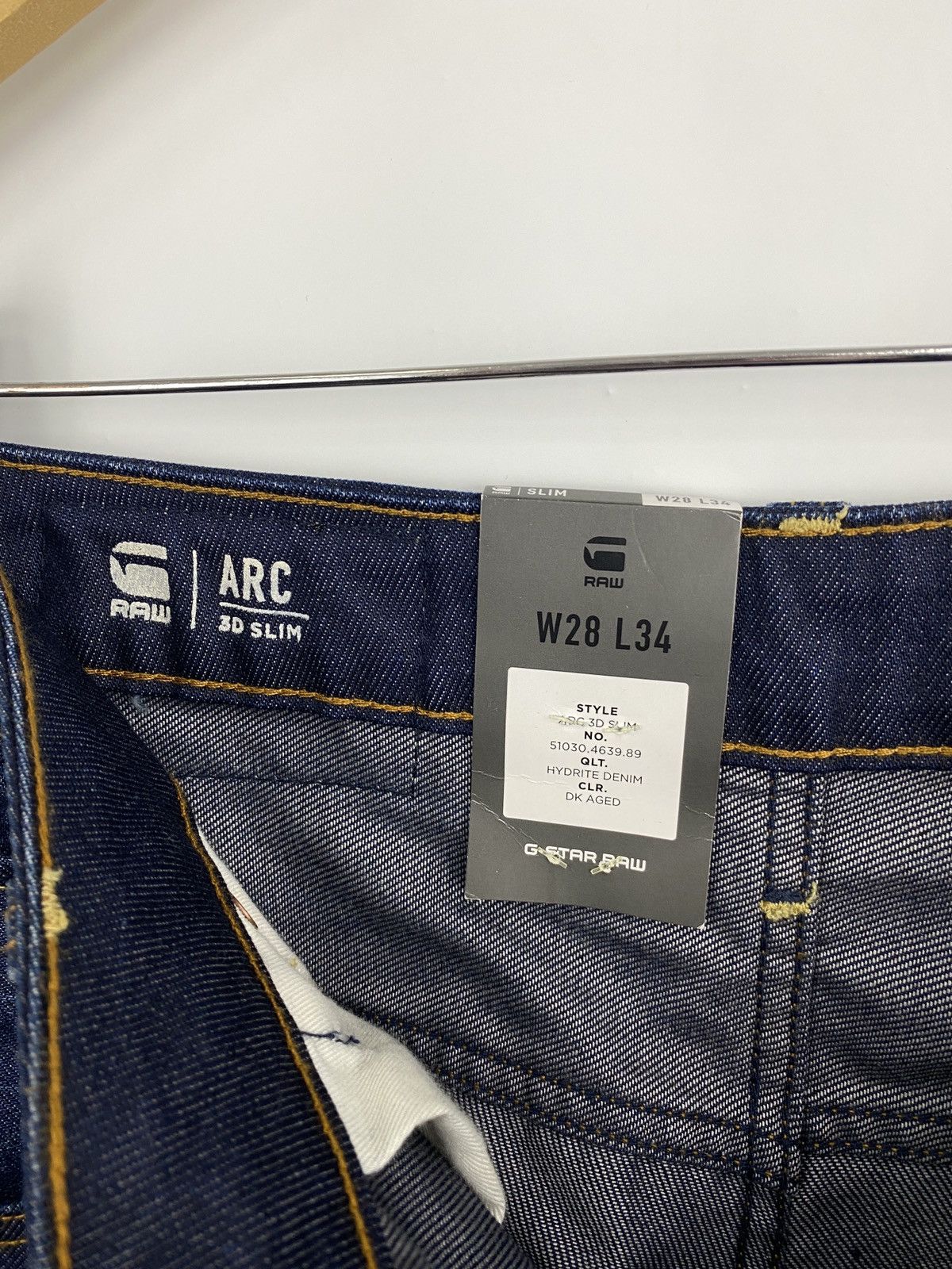 G-Star 🇺🇸 Y2K G Star Raw Hydrite Denim Jeans Rare Retro Hype Size US 28 / EU 44 - 13 Thumbnail
