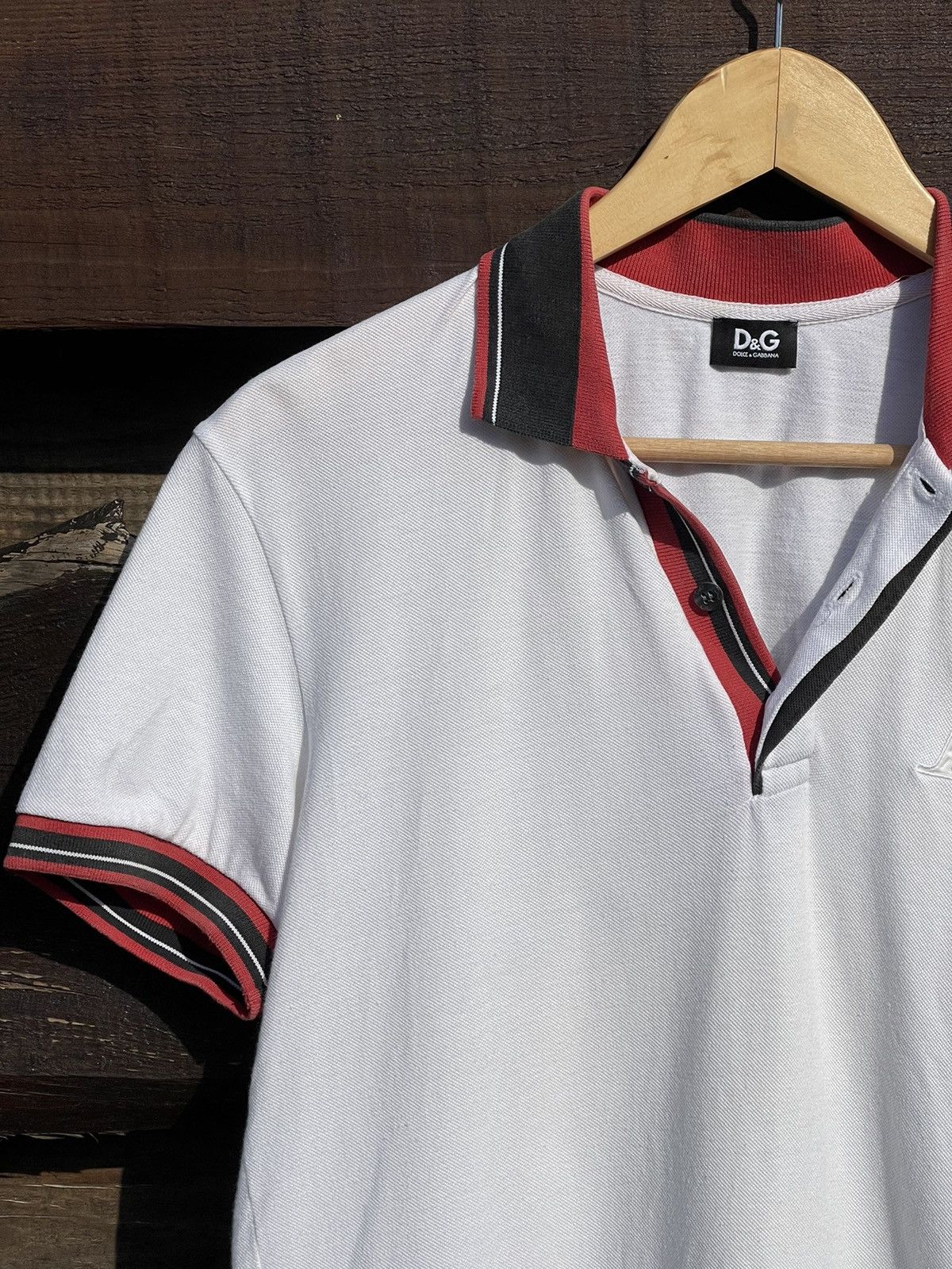 Dolce & Gabbana Dolce&Gabbana luxury white polo shirt Size US M / EU 48-50 / 2 - 3 Thumbnail