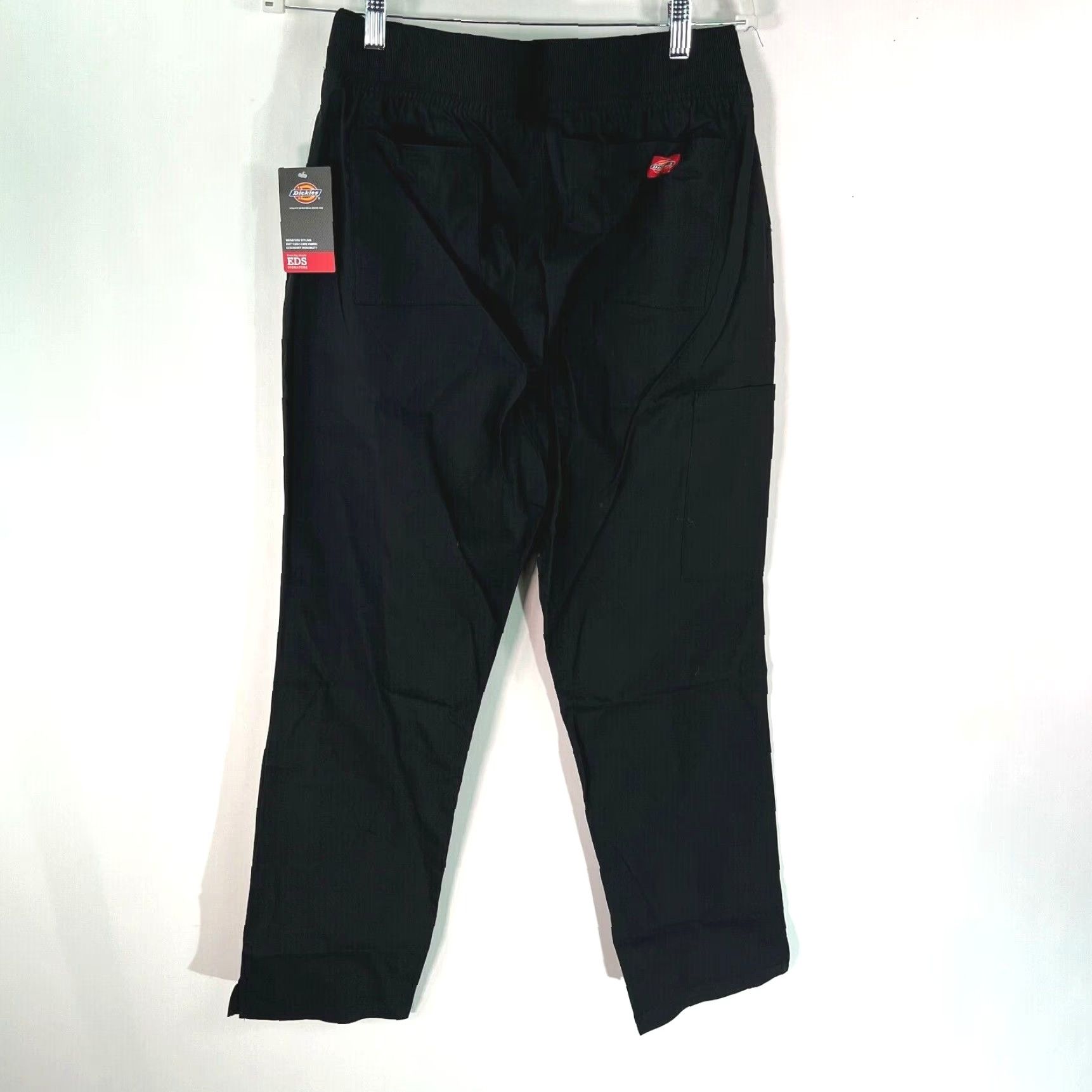 Dickies Dickies Scrub Pants Womens DK125 EDS Signature Tapered Leg Pull On Black Size M Size 32" / US 10 / IT 46 - 2 Thumbnail