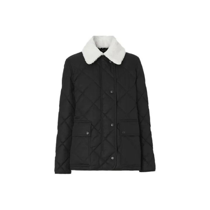 Burberry Burberry Quilted Cotton Jacket for Women 0079 Size L / US 10 / IT 46 - 1 Thumbnail