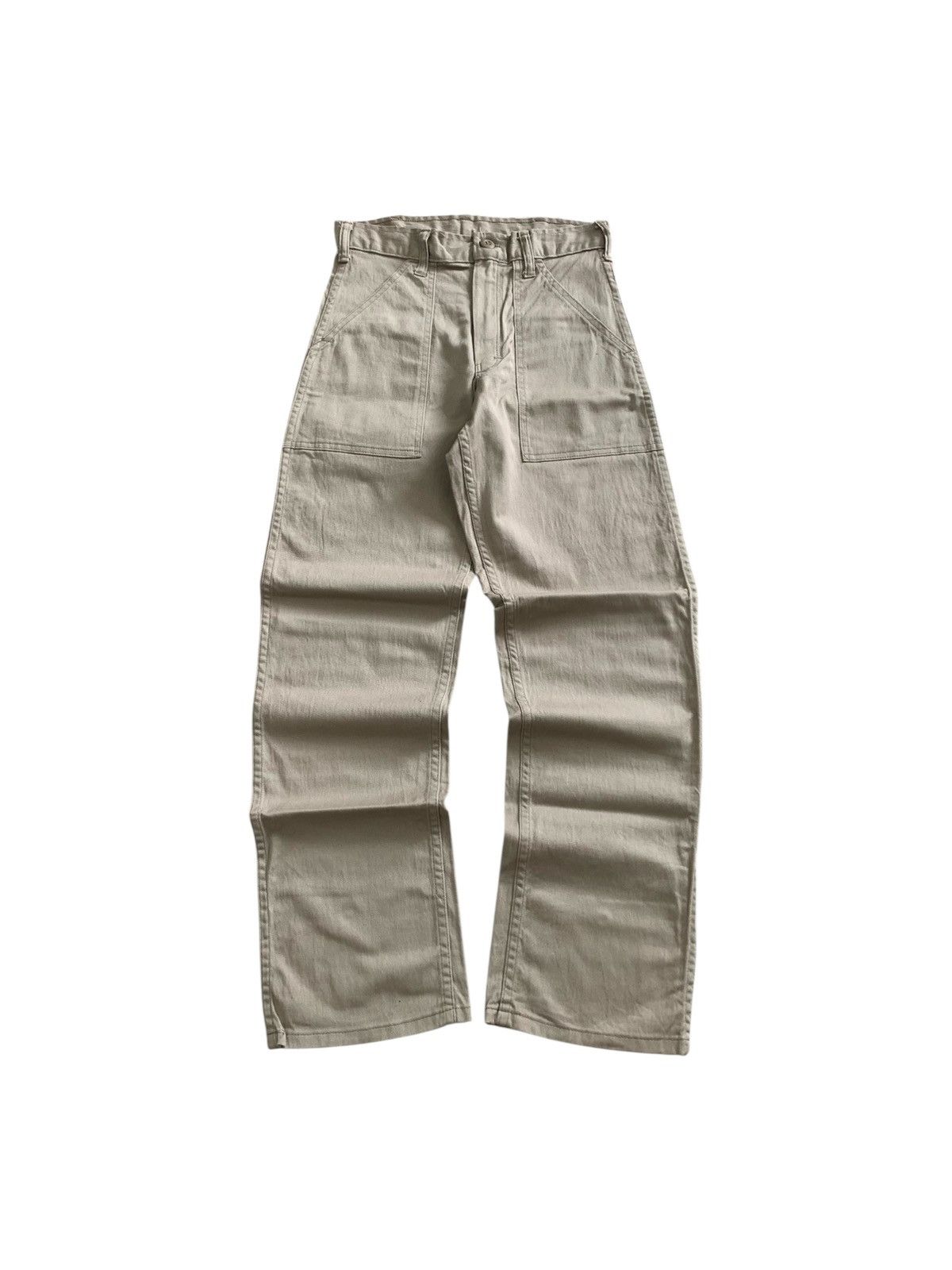 Stan Ray Vintage StanRay Usa Military Trousers Fatigue Khaki Size US 26 / EU 42 - 7 Thumbnail
