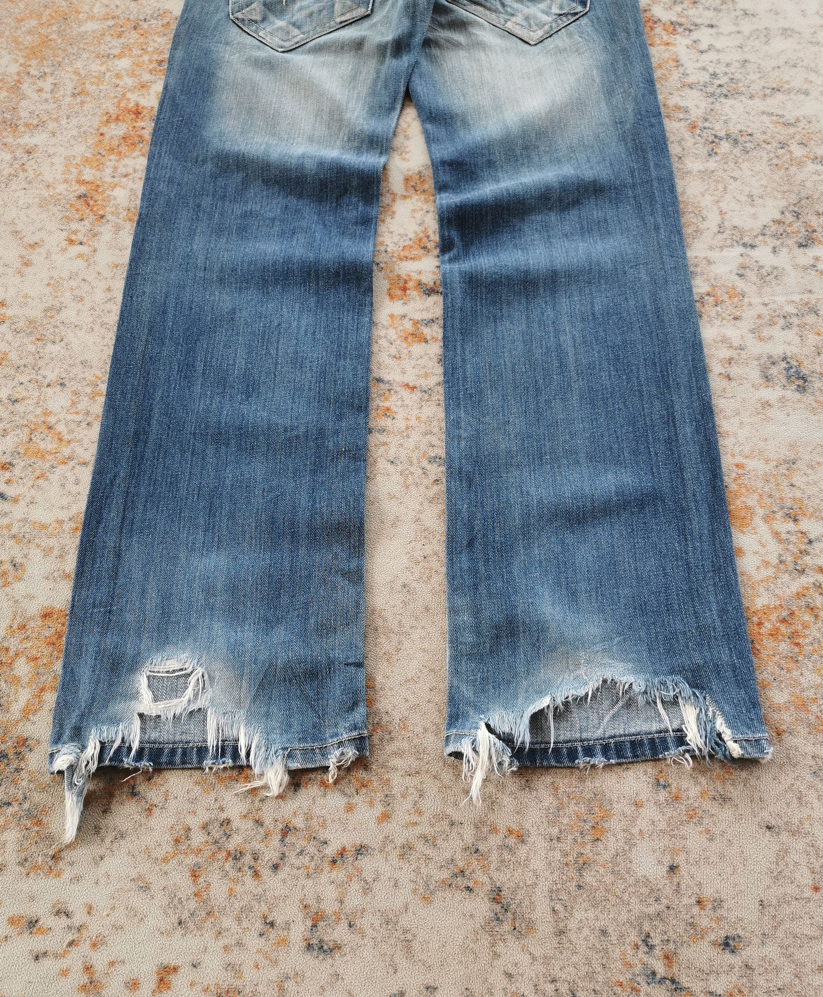 Le Grande Bleu (L.G.B.) Vintage TOUGH JEANSMITH hennessy Denim pants Size US 29 - 9 Thumbnail