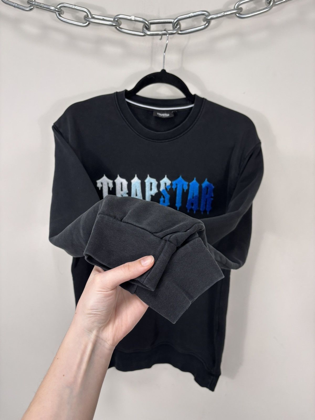 Trapstar London Trapstar Chenille Decoded Ice Flavours Black Sweatshirt Size US L / EU 52-54 / 3 - 7 Thumbnail